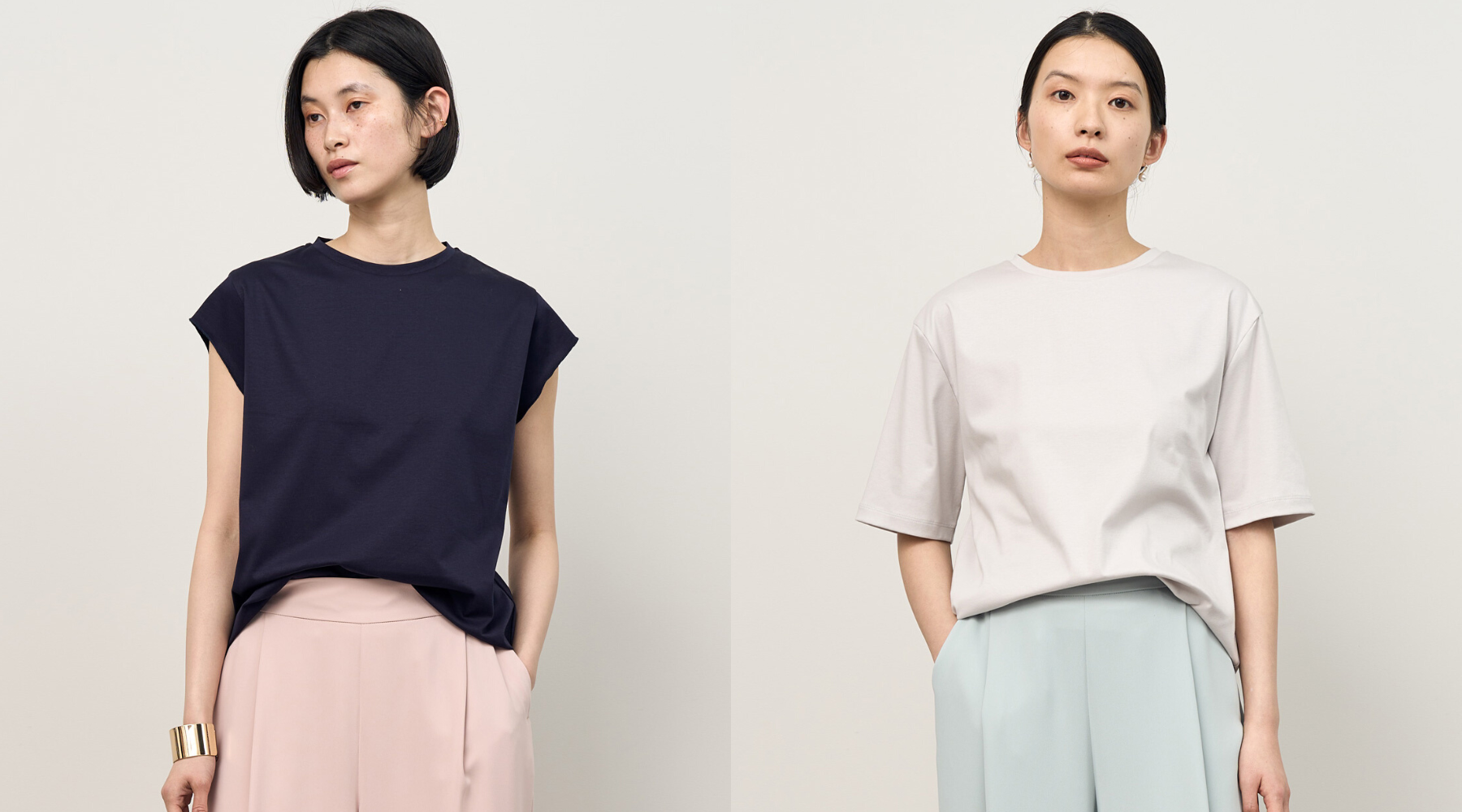 【5月4週のおすすめ】オンオフ着回す、大人の女性のための一枚。洗えるきれいめTシャツが待望の再入荷