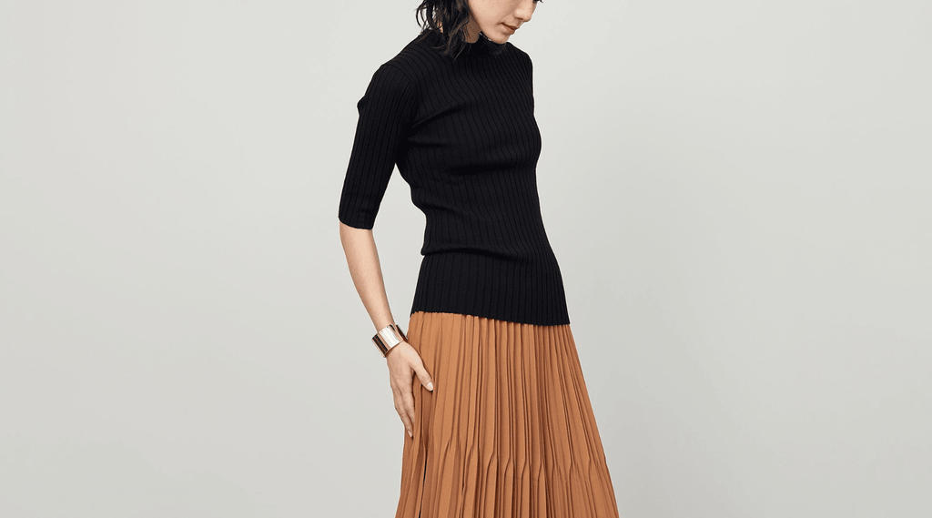 SOEJU　ソージュ　プリーツスカート　85丈　ブラック　美品 0819_SOEJU_1695.jpg?v=