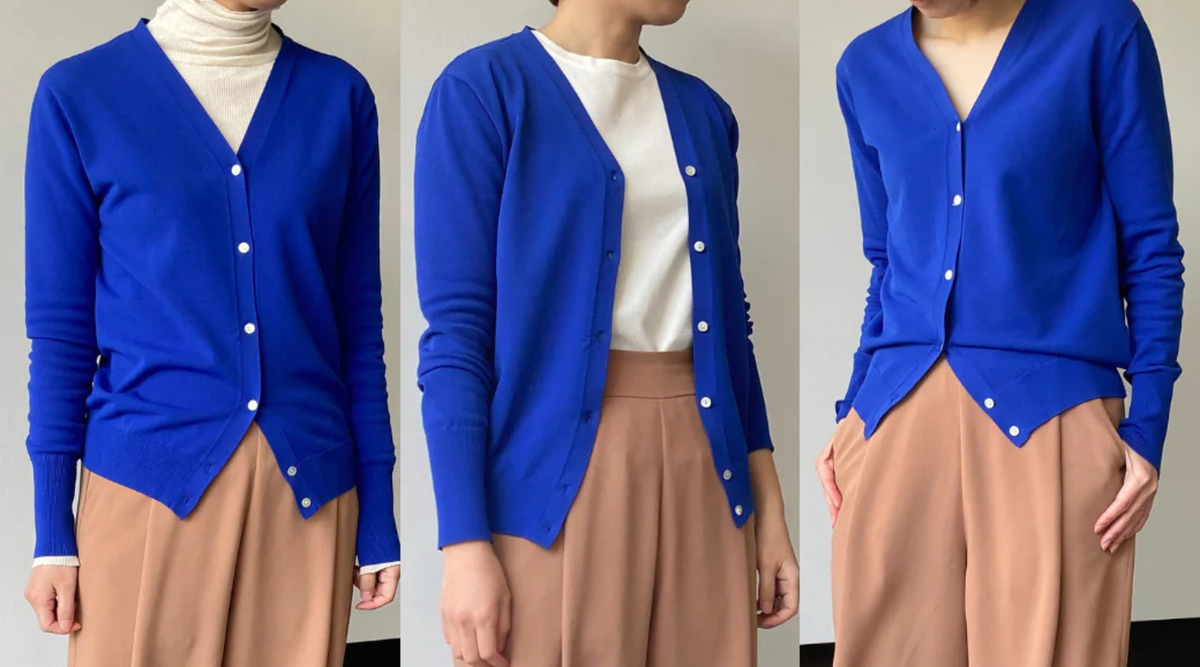 忙しい朝に悩まない。気づけばオールシーズン着回した、制服化を叶えるカーディガン