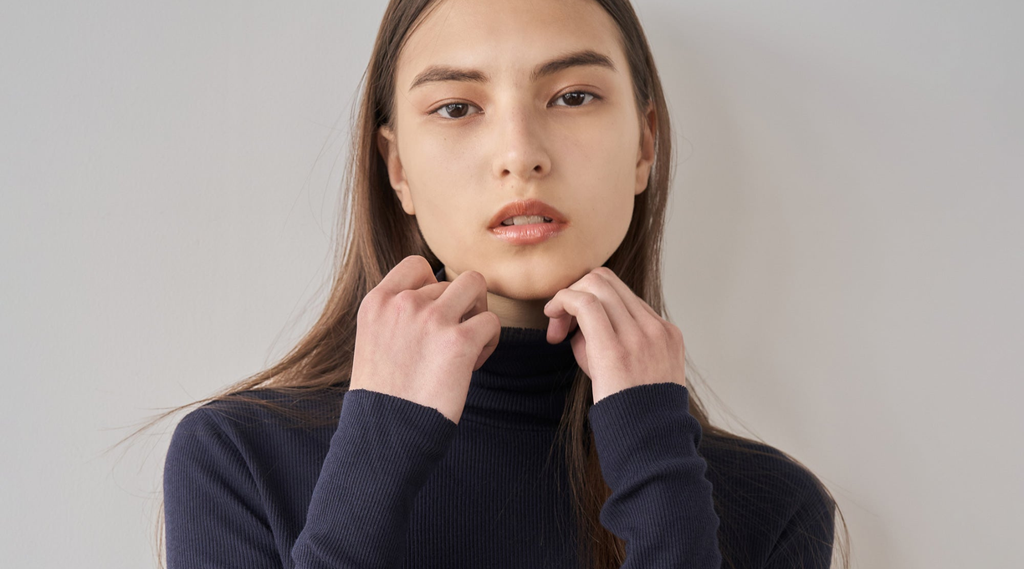 【定価約4.2万✨】Deuxieme Classe カシミヤ混　畦ロングタートル 定価約4.2万✨】Deuxieme Classe カシミヤ混 畦ロングタートル