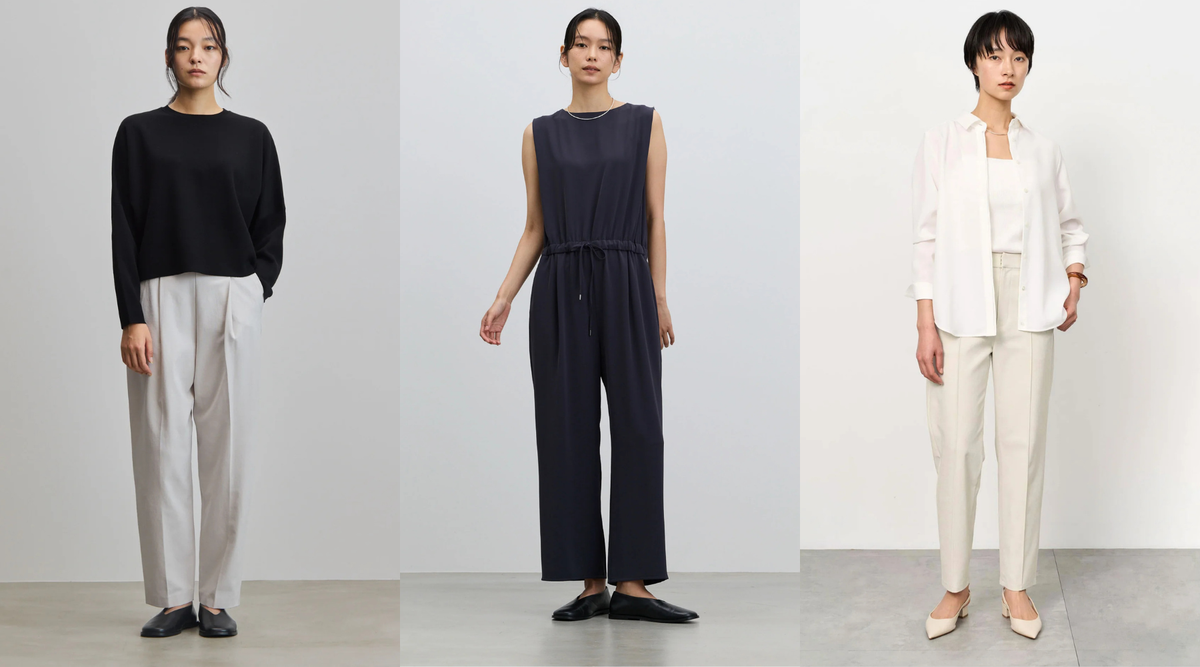 【再入荷】大人のカジュアルを品よく。旅行の一枚にもおすすめのオールインワンが再入荷しました