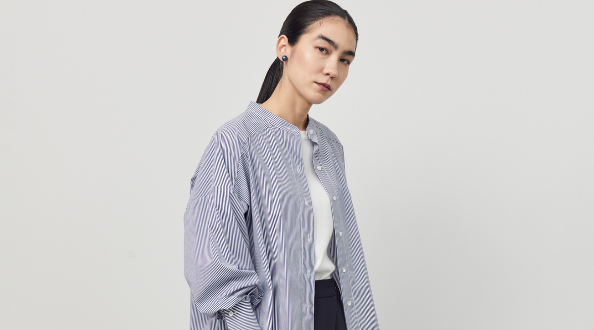 忙しい朝も迷わずエレガントに決まる。スイッチシーズンに頼れるロングシャツ