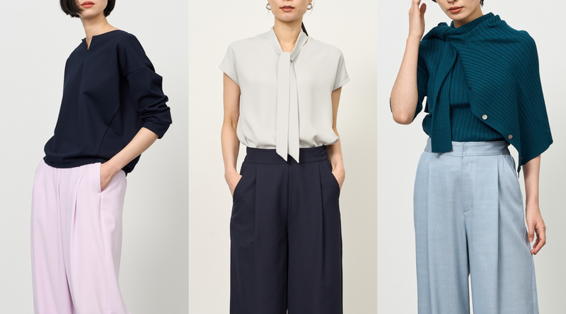 シーズンムード高まる快適ワイドパンツ3種。自分に合った選び方とは?
