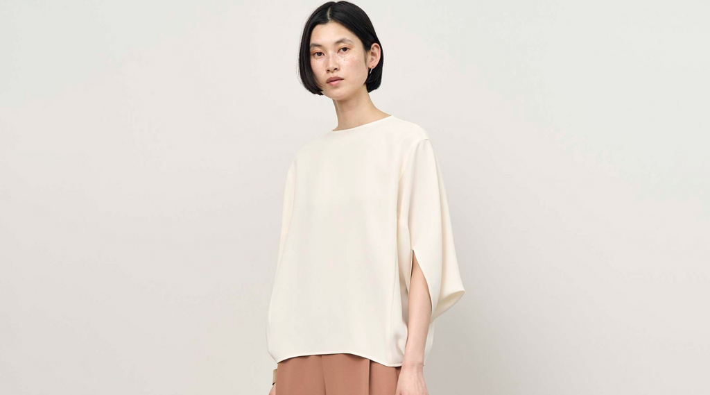 SOEJU/ソージュ 2WAYワンピース ベージュ　サイズL コクーン 2WAYワンピース - SOÉJU online store｜上質な大人の女性のため