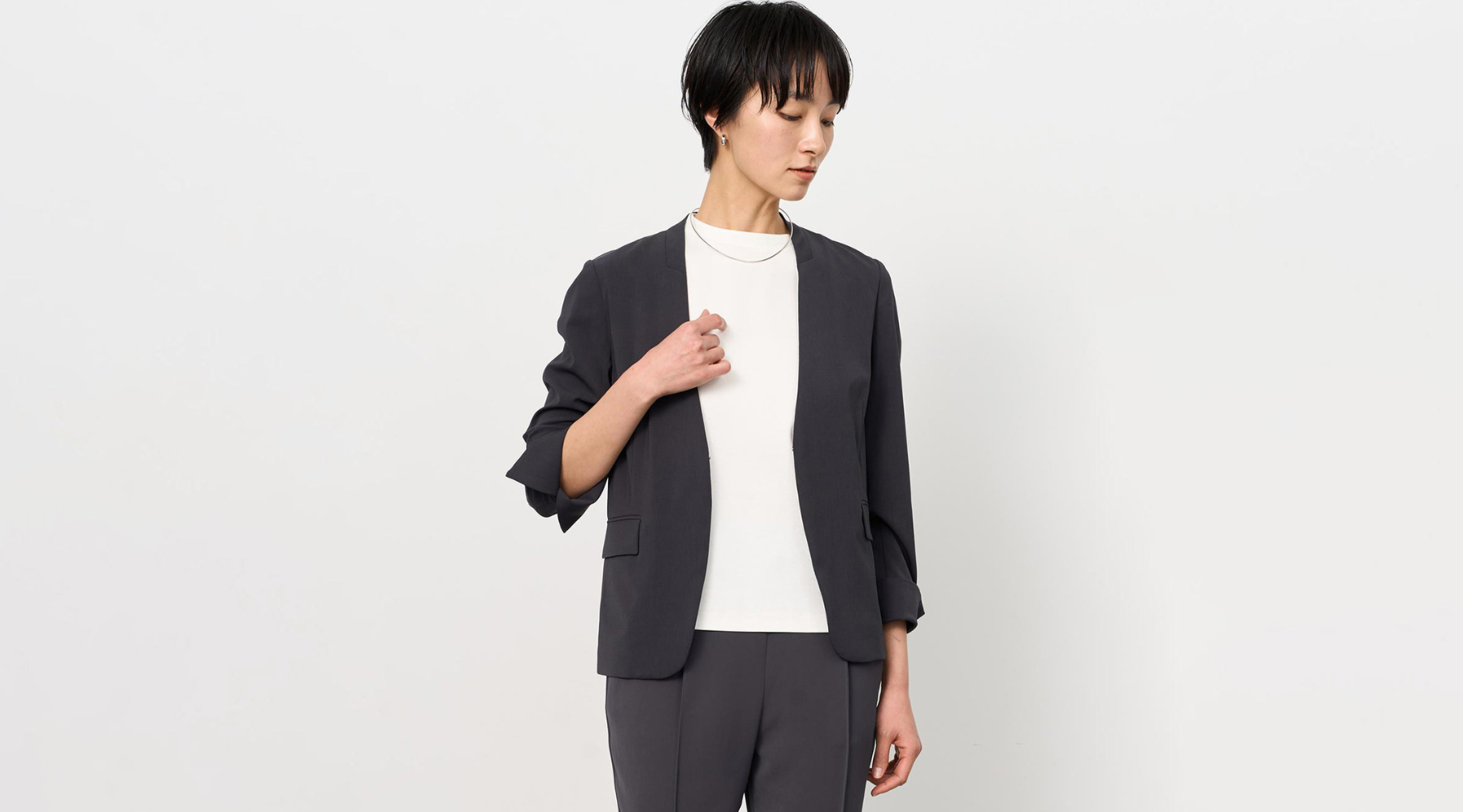【新作・再入荷】洗濯機で洗えるセットアップが登場。夏を快適にする新シリーズ|UV大判ストールに新色が仲間入り