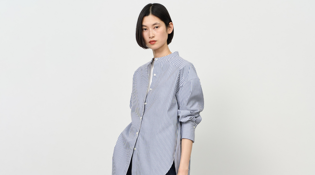 【再入荷】忙しい朝に頼れる機能的な一枚。スイッチシーズンに欠かせないロングシャツ