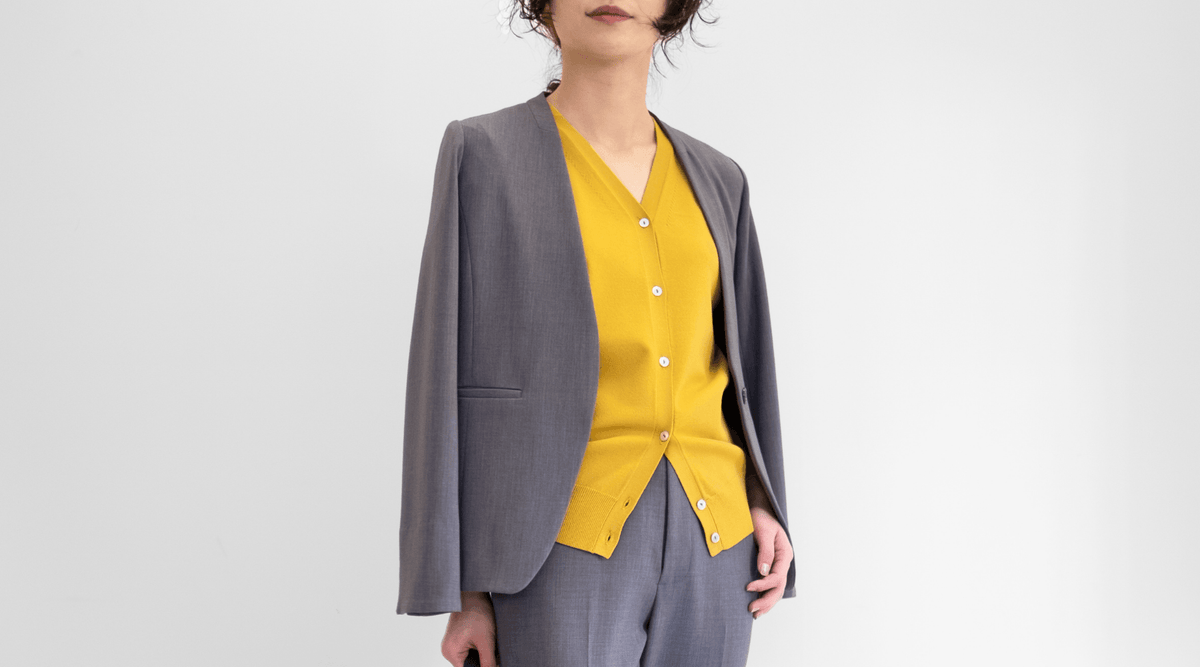 ビジネス〜カジュアルまで。新年を明るくスタートさせる、ひと目で印象的なイエローの取り入れ方 - SOÉJU online store (ソージュ オンラインストア)