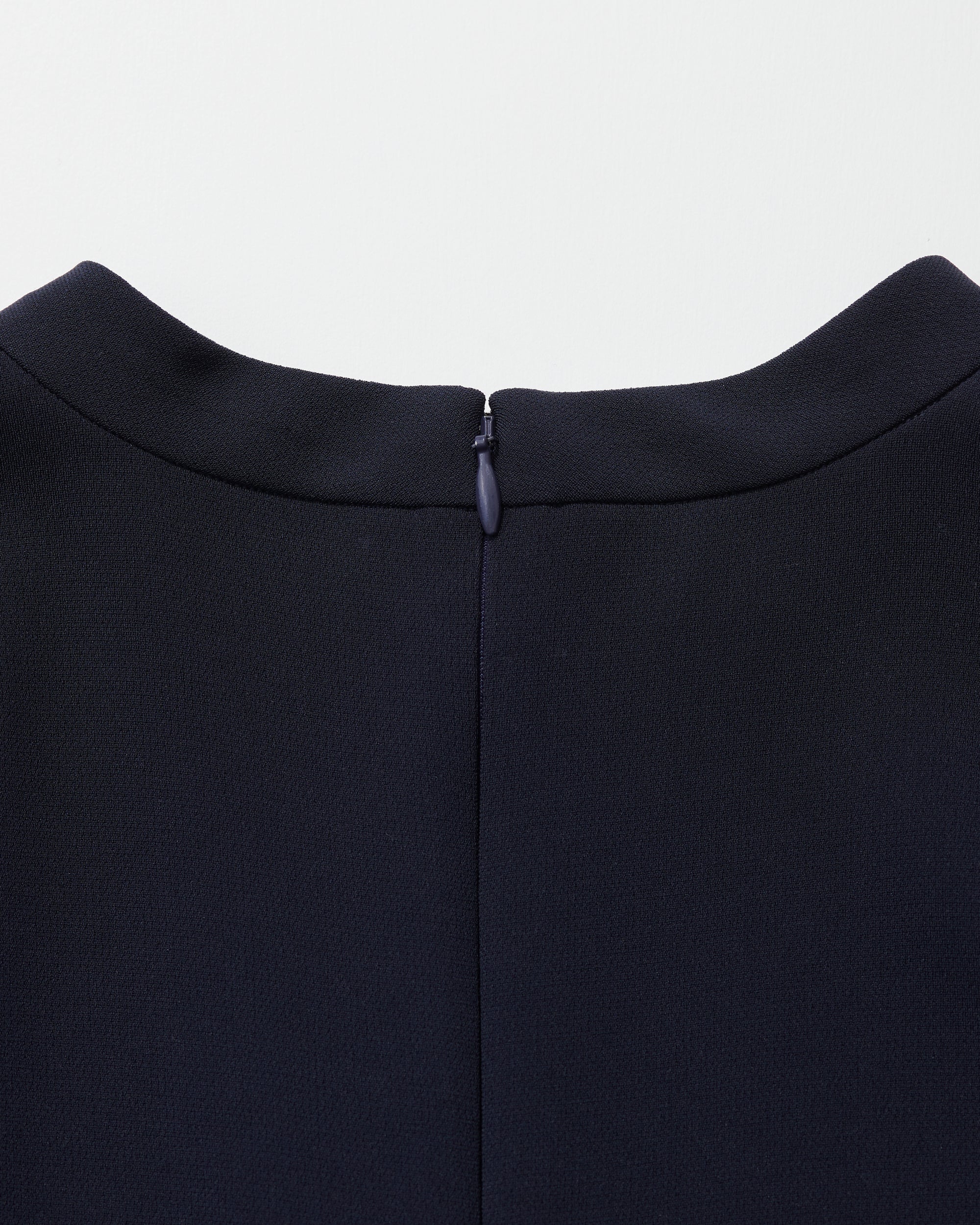 スタンドカラーコクーンブラウス