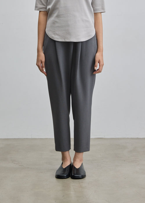 ウールライクタックパンツ