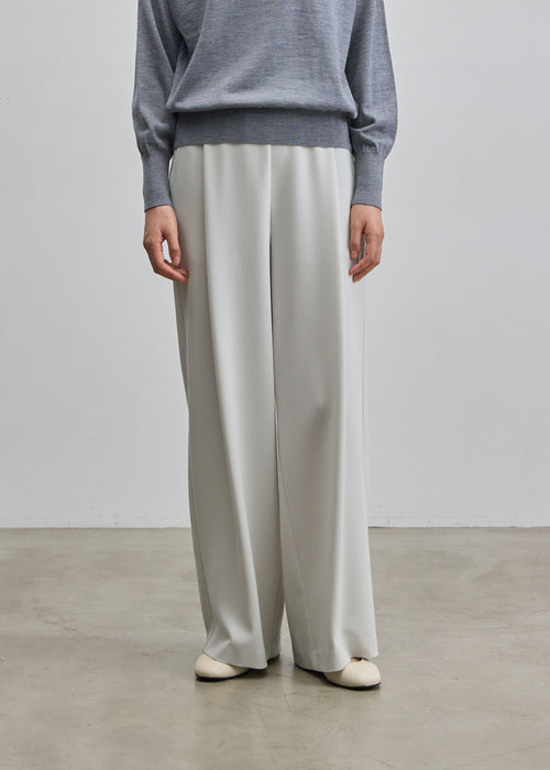 タックワイドパンツ