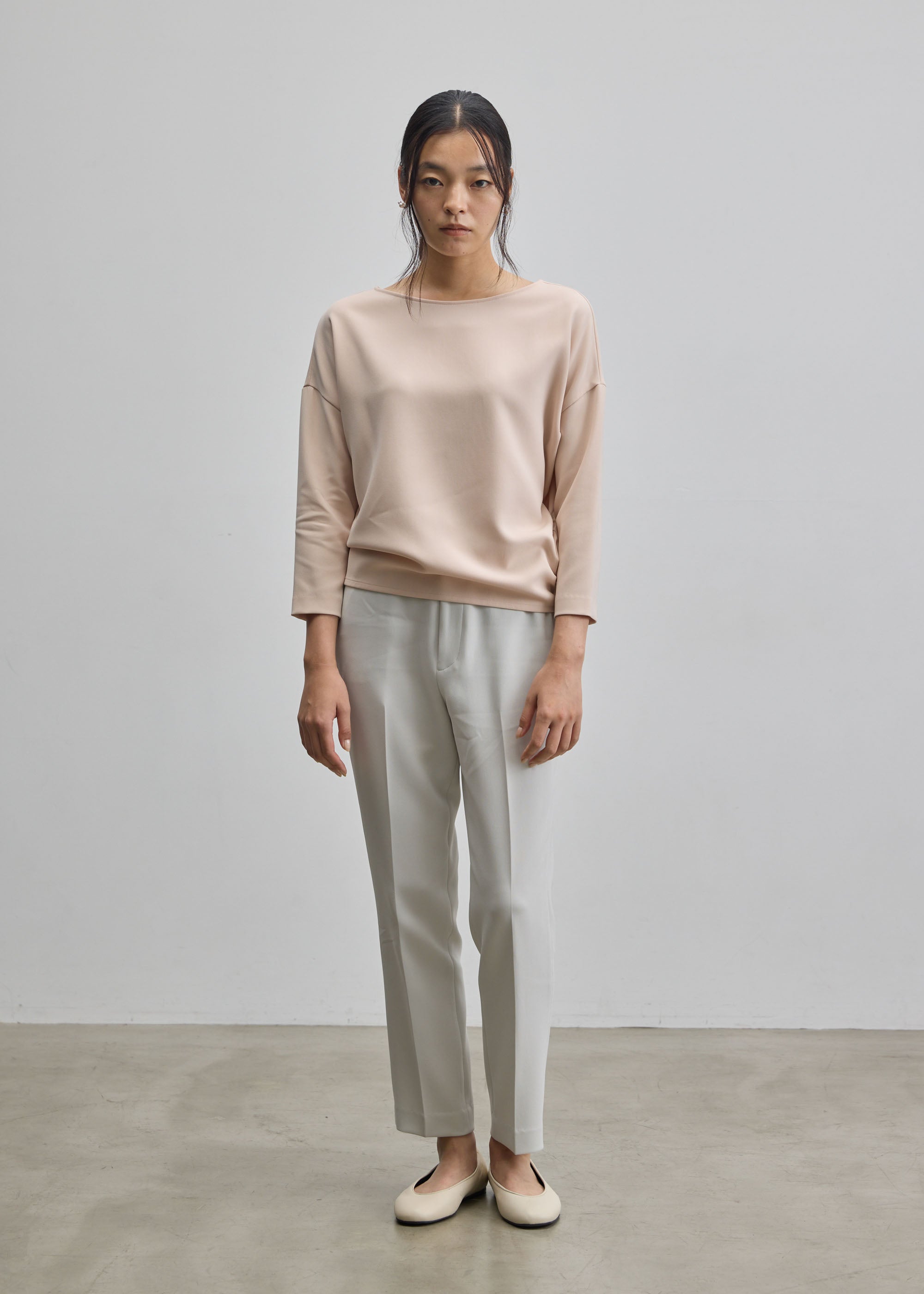 コクーンブラウス8分袖