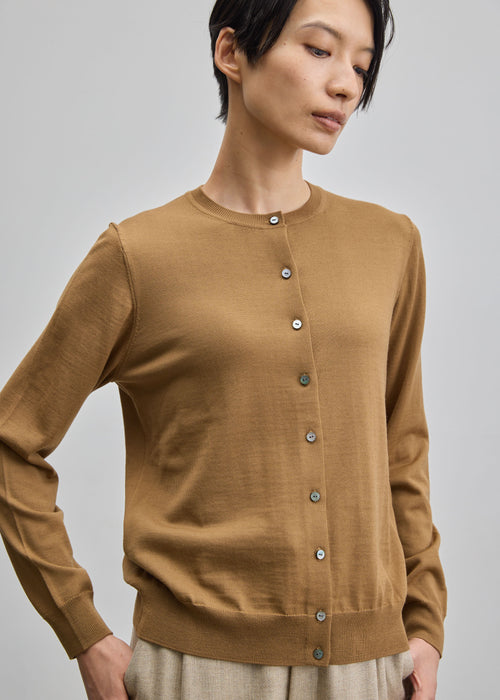 ウールハイゲージカーディガン