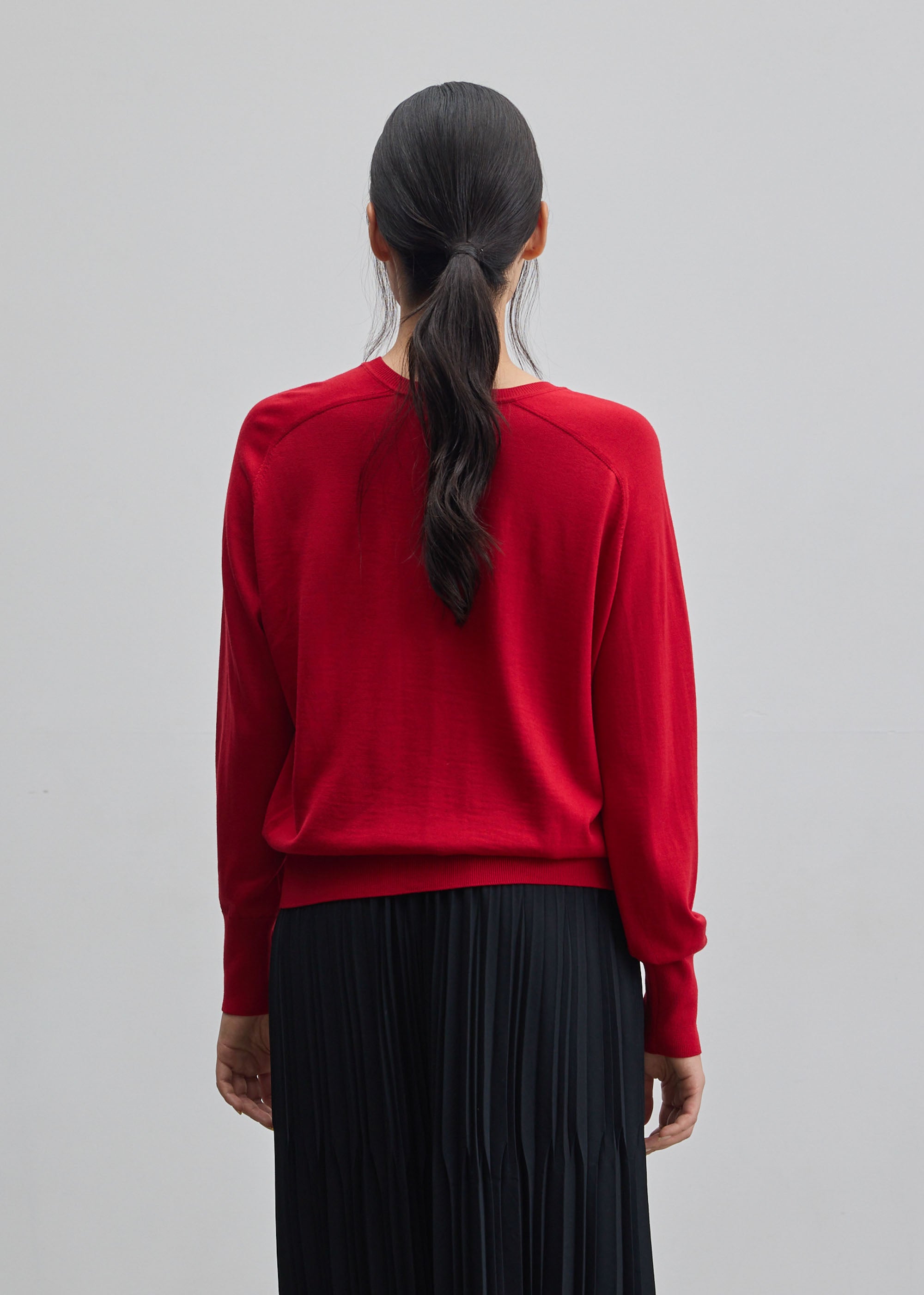 ウールハイゲージドルマンスリーブプルオーバー