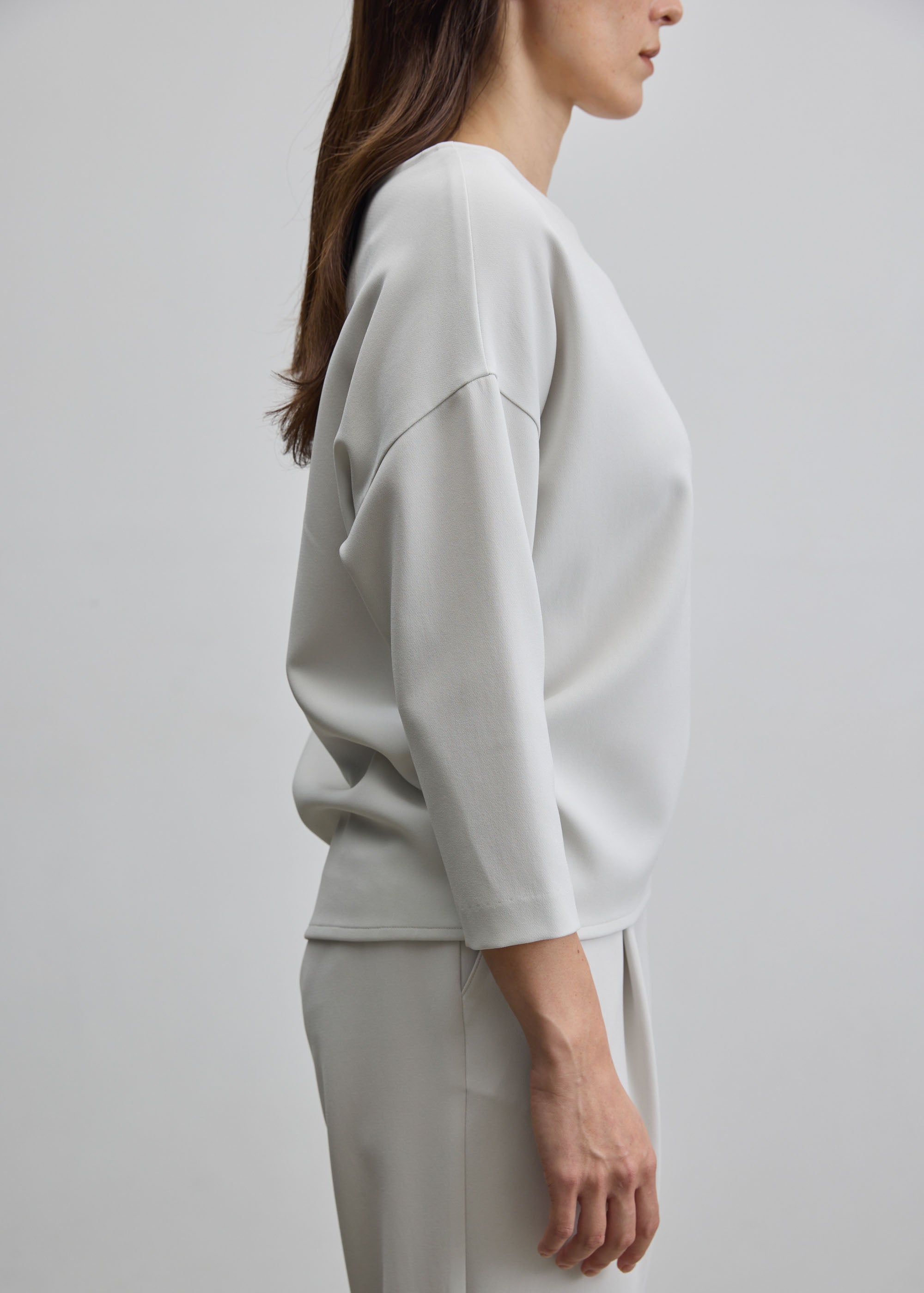 コクーンブラウス8分袖