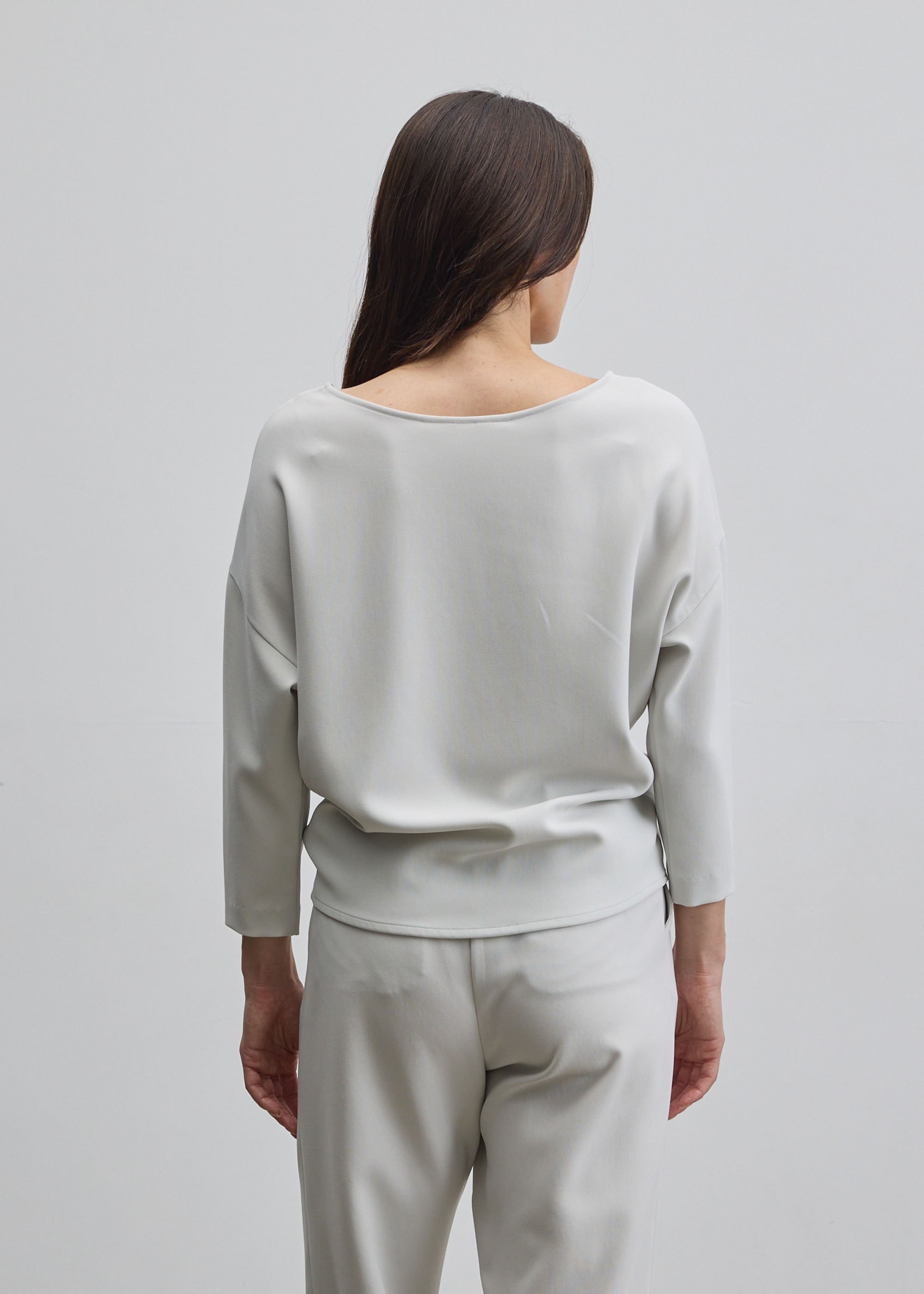 コクーンブラウス8分袖