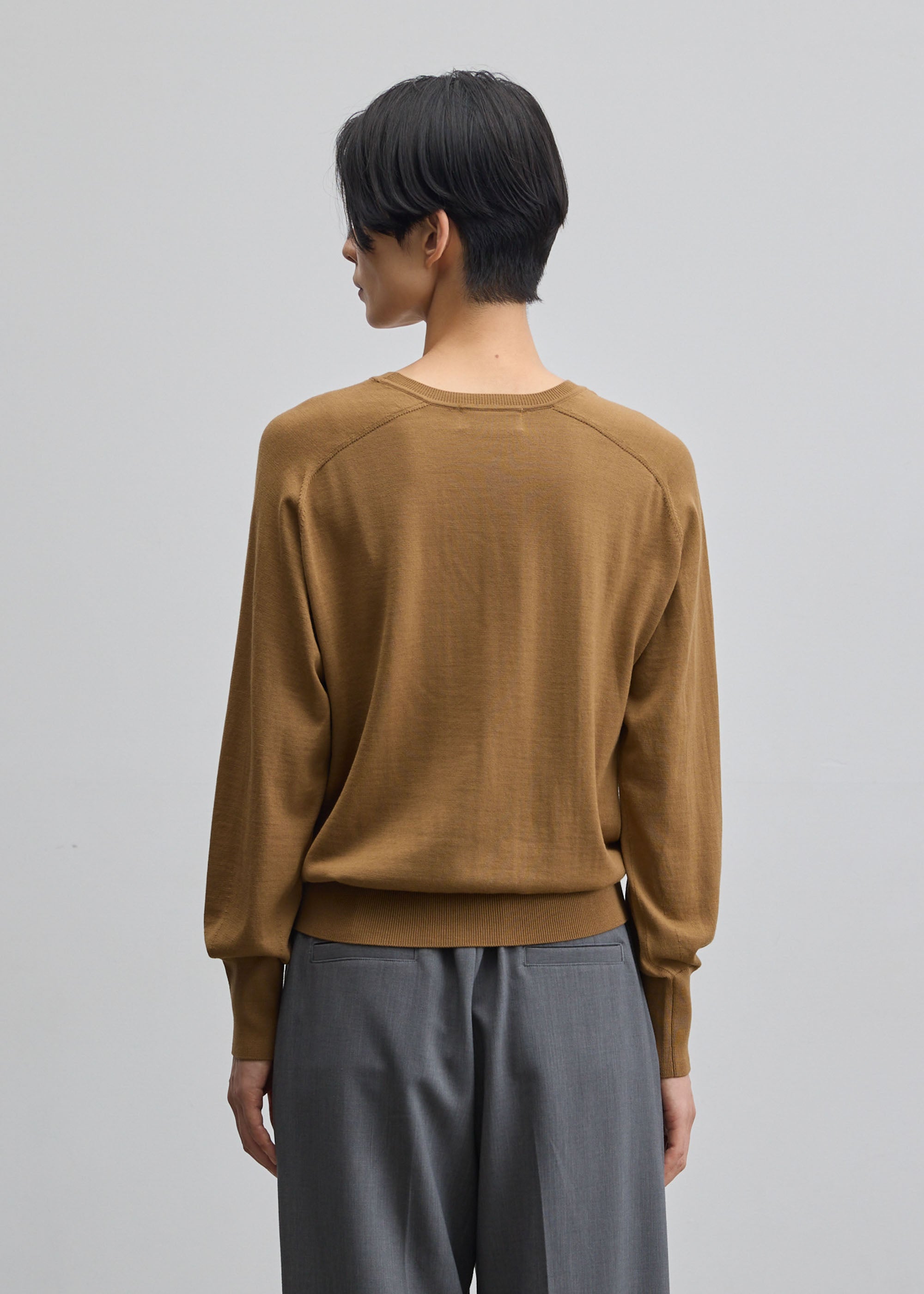 ウールハイゲージドルマンスリーブプルオーバー