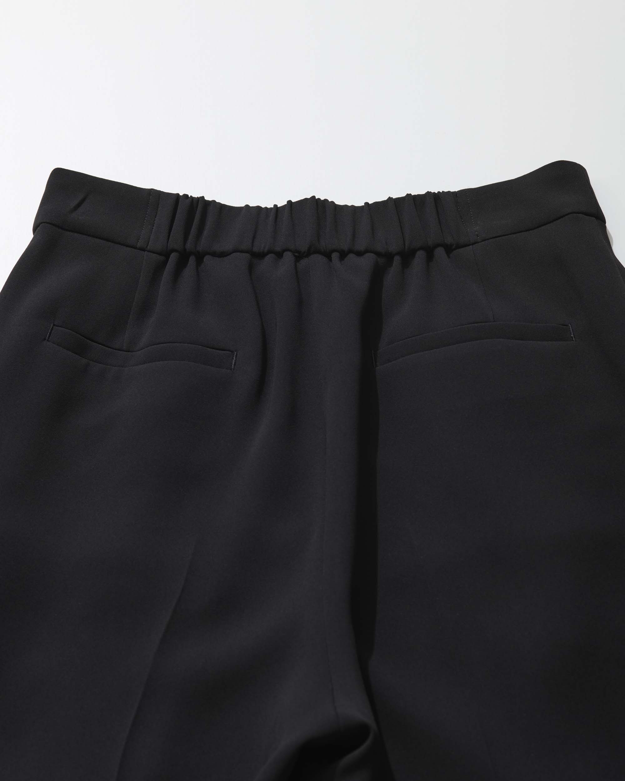 ライトクロスクロップドワイドパンツ