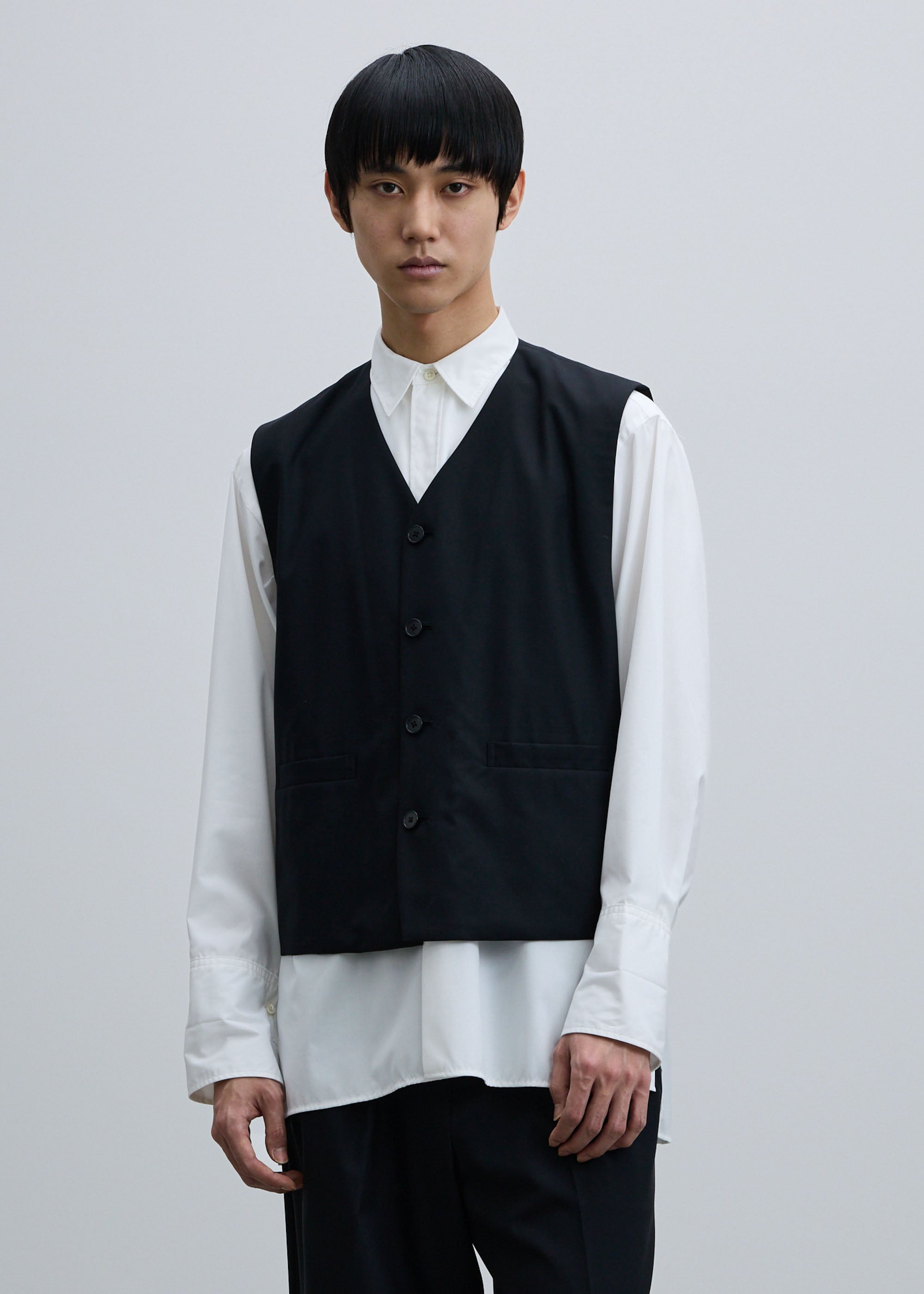 スーパー140ライトウールジレ