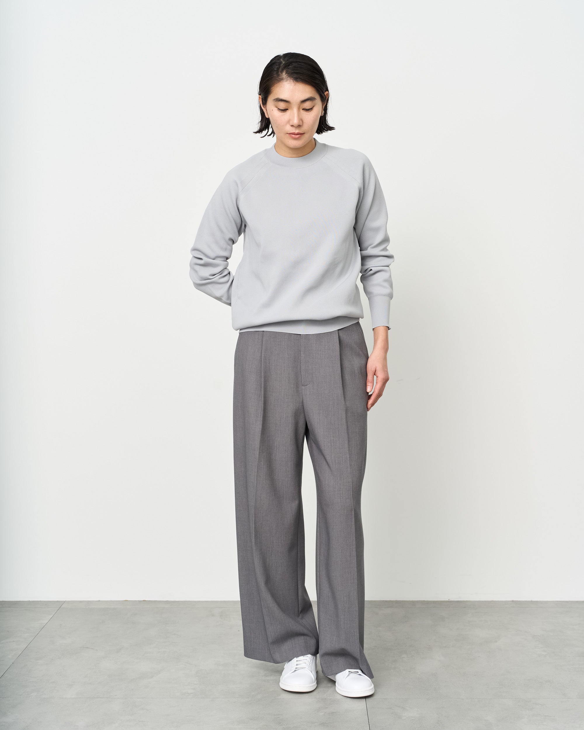 ミラノリブニットプルオーバー