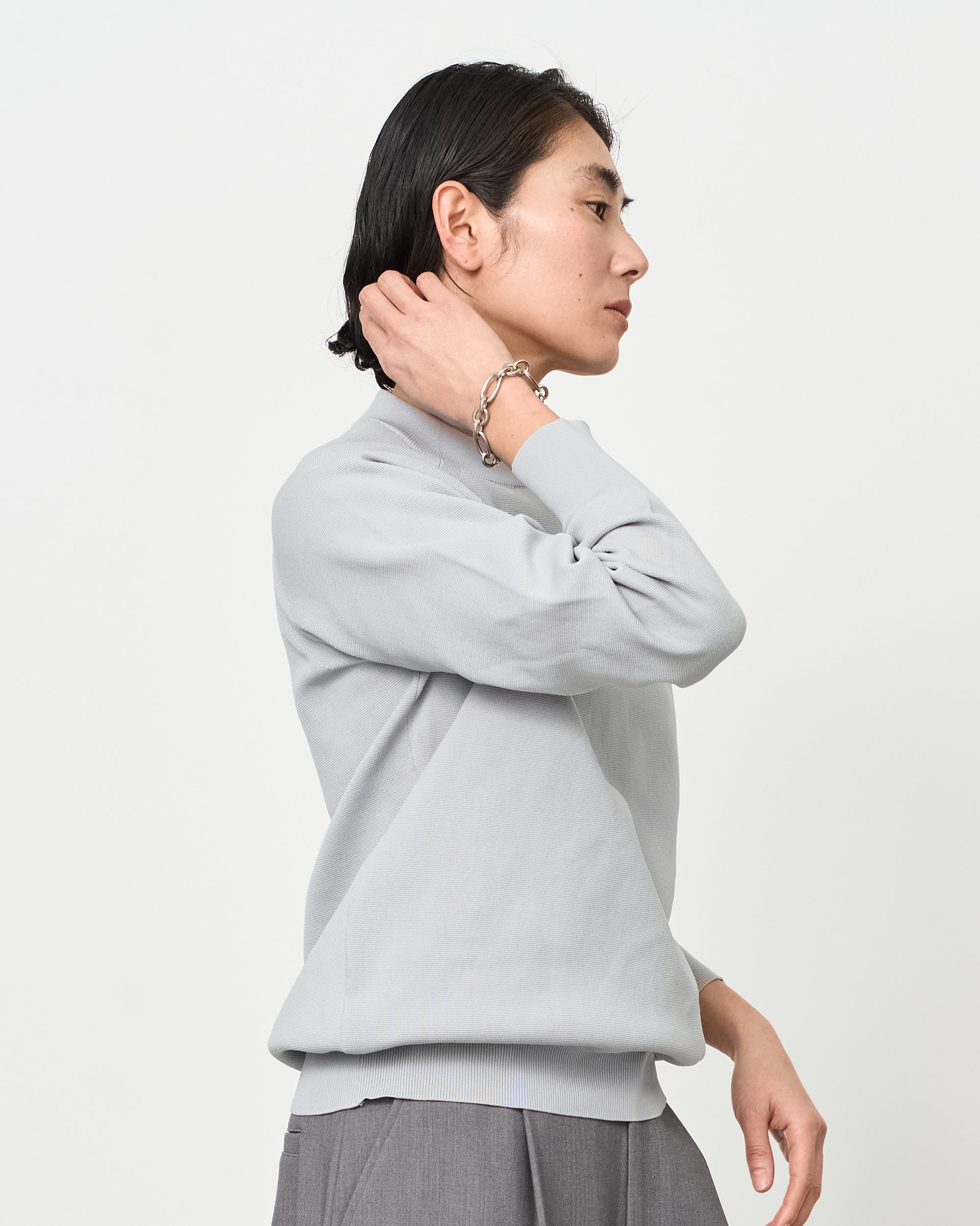 ミラノリブニットプルオーバー