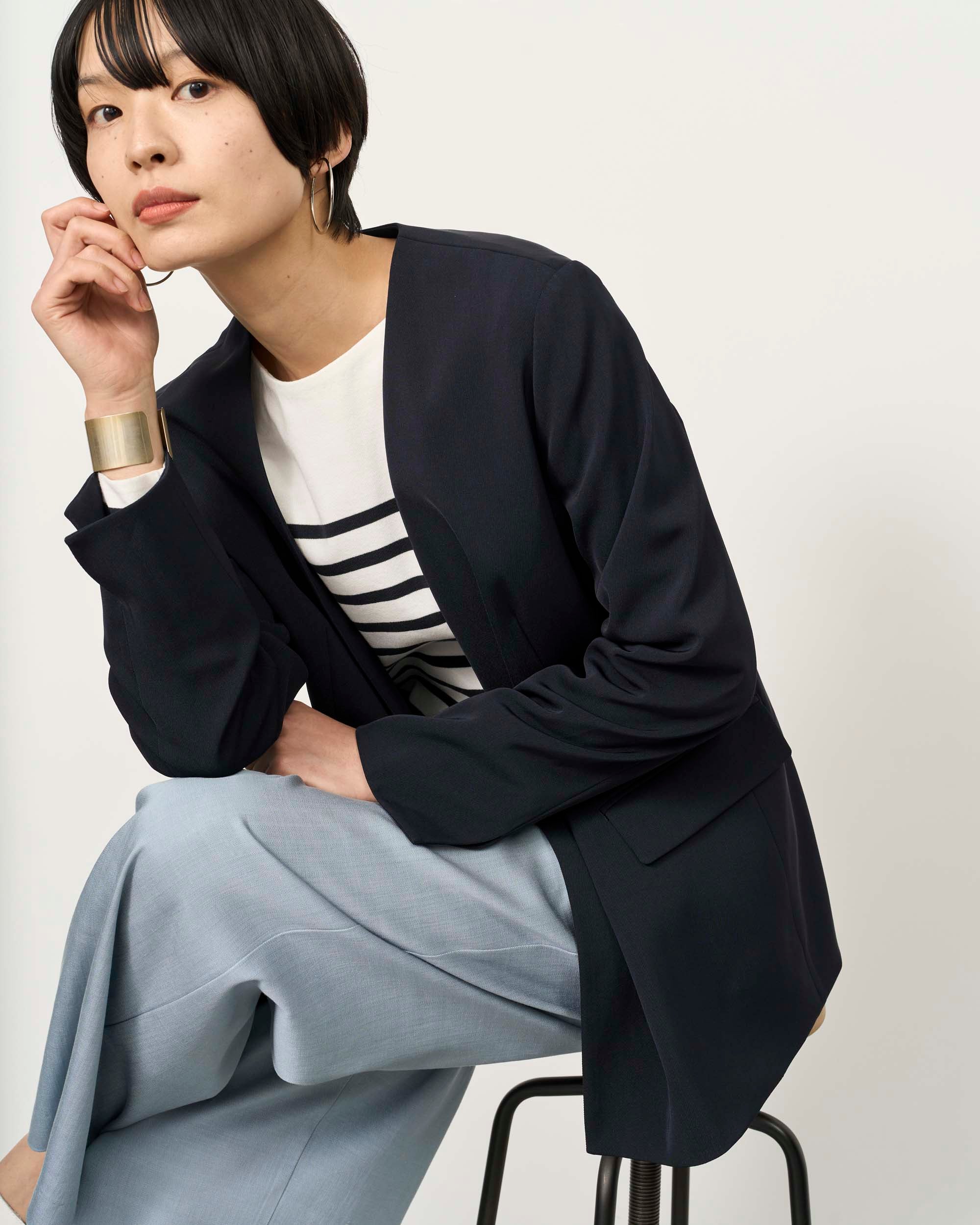 モデル:170cm サイズ:L