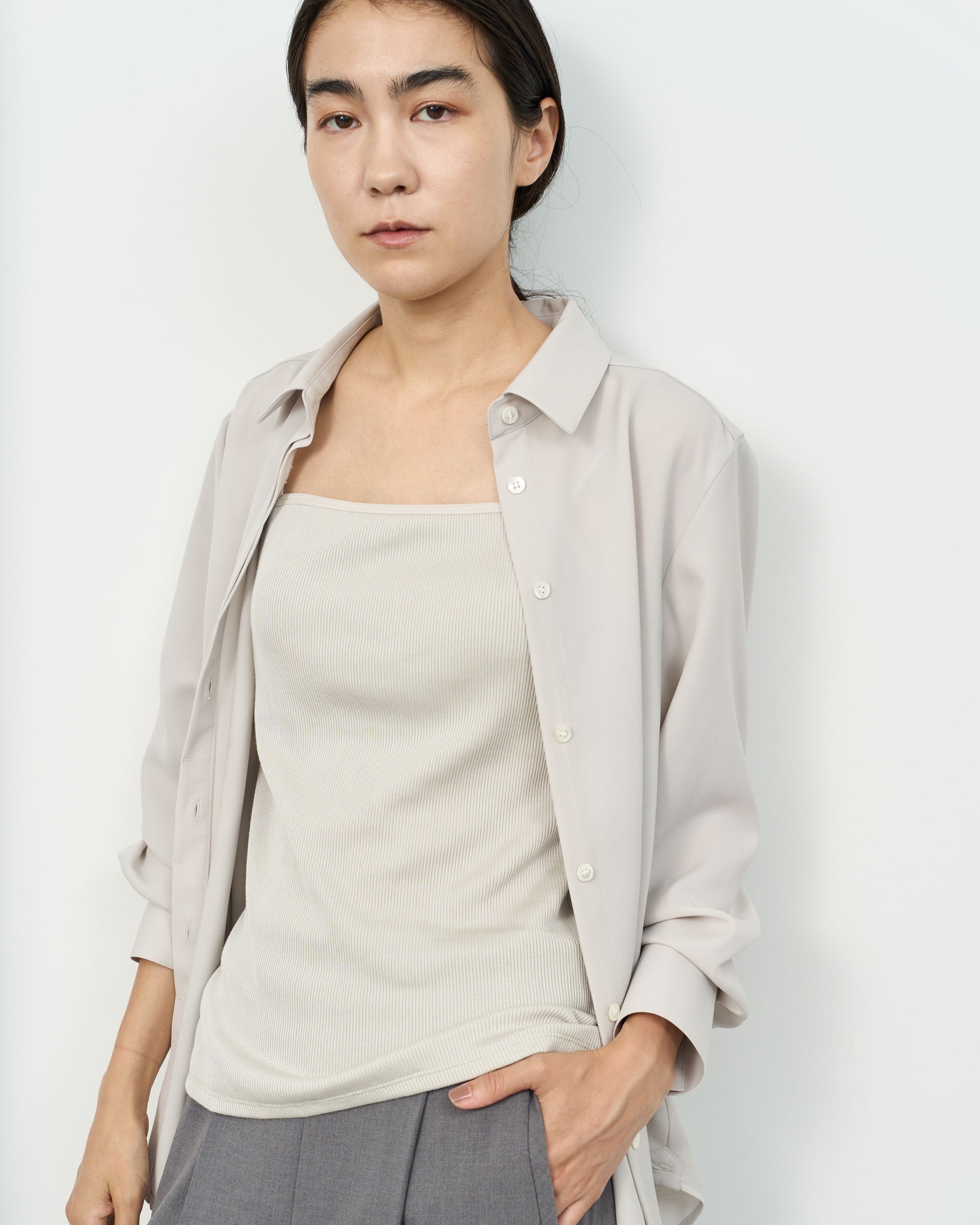 ブライトテレコカップ付きキャミソール