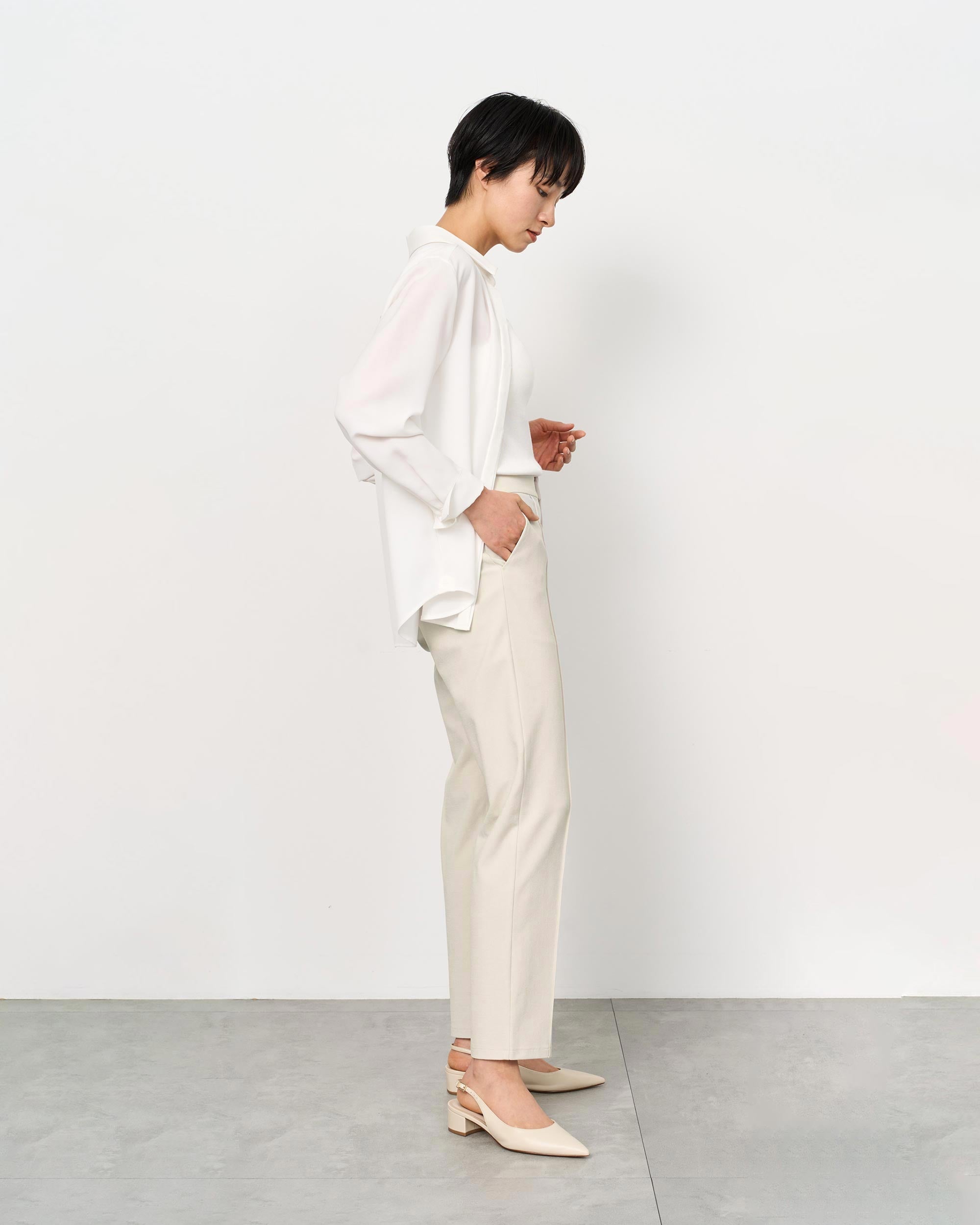 コンフォートファインセンターシームパンツ