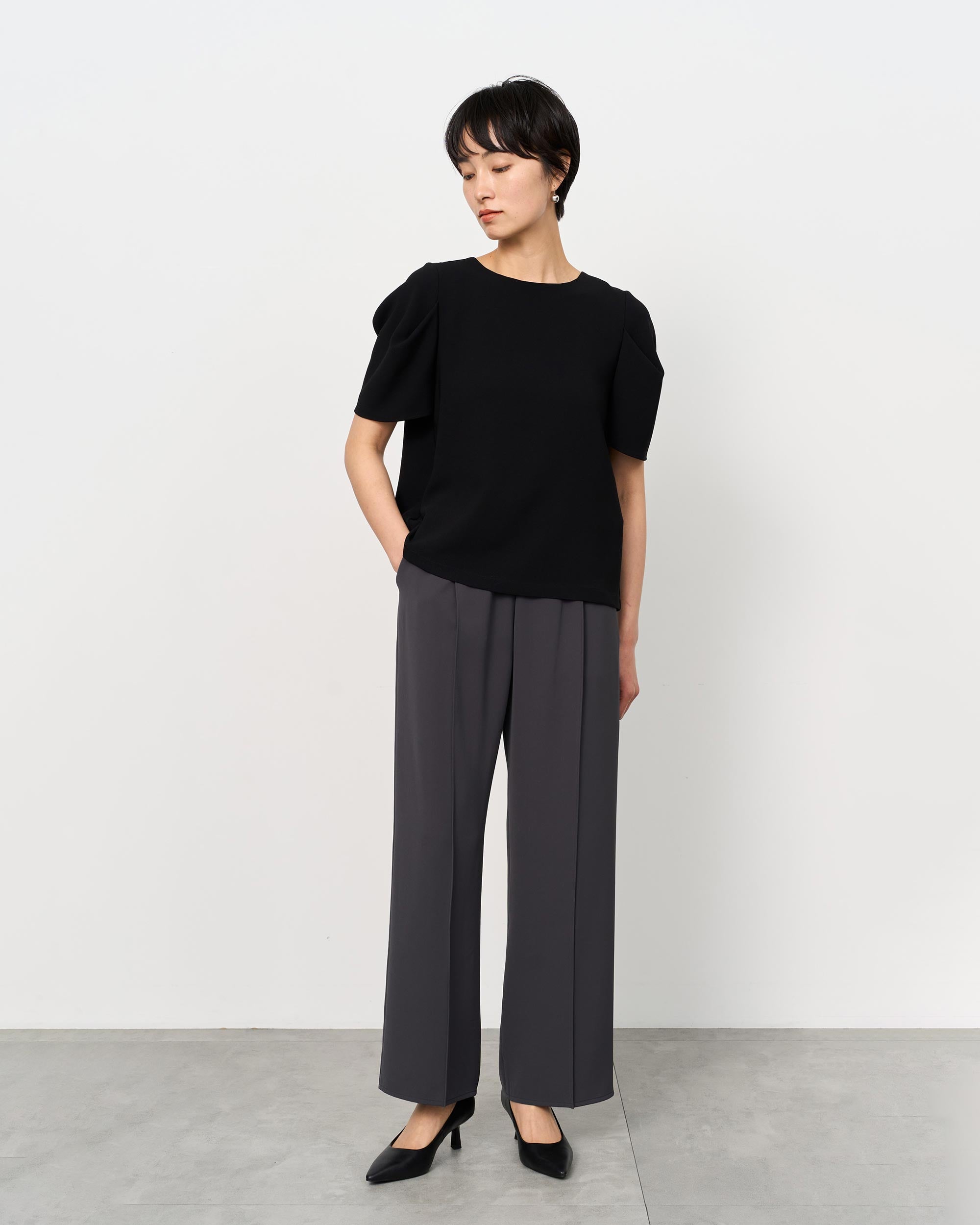 モデル:170cm サイズ:M