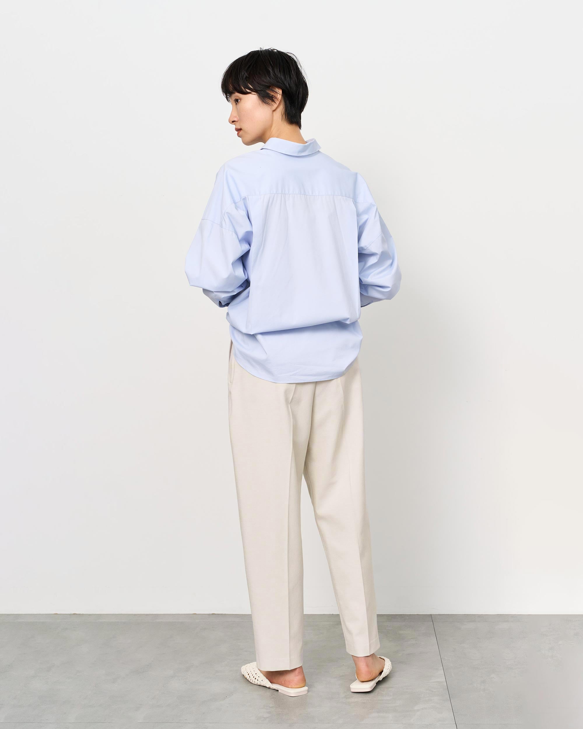 コンフォートファインタックバレルパンツ