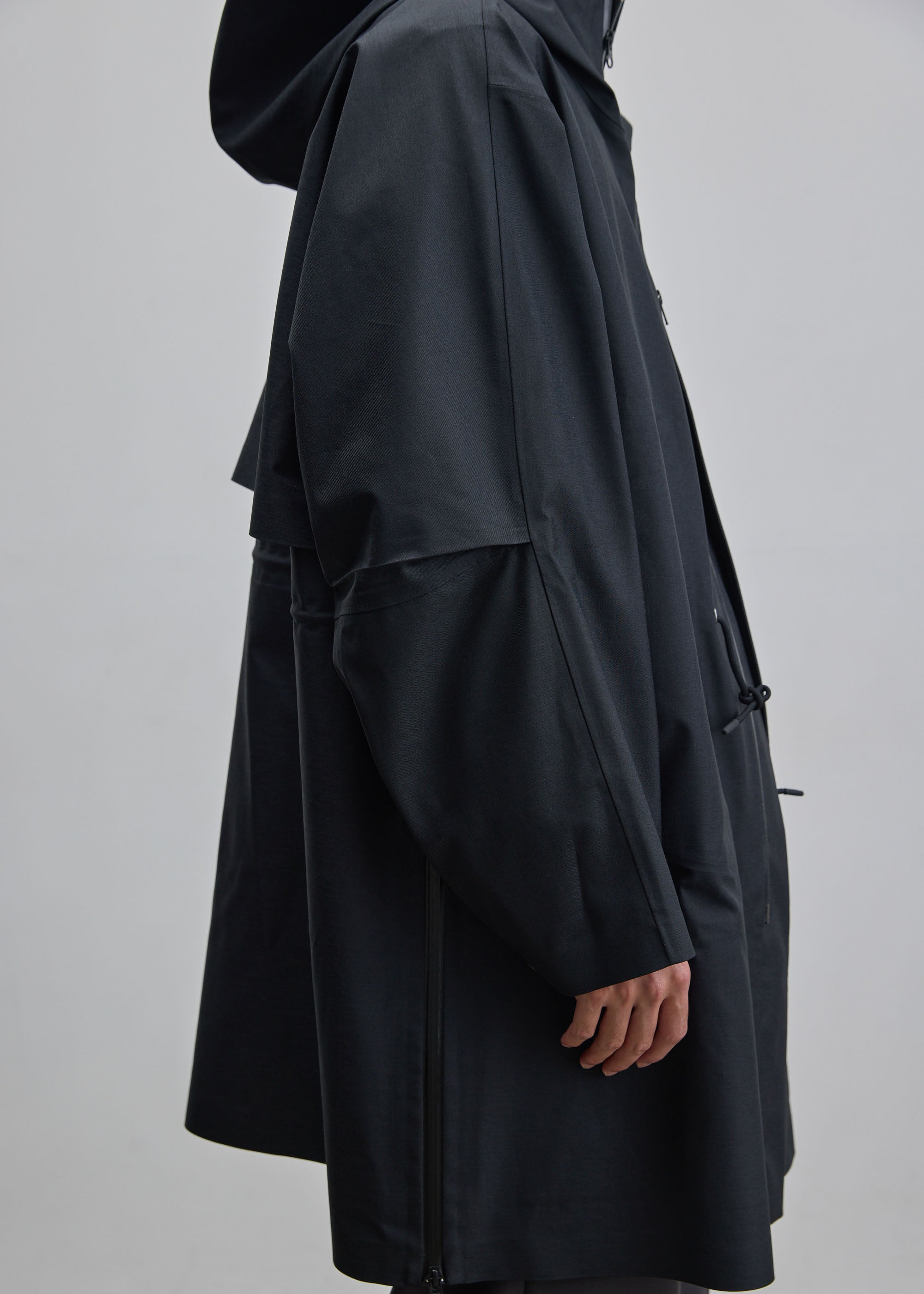 ユーティリティフーデッドコート