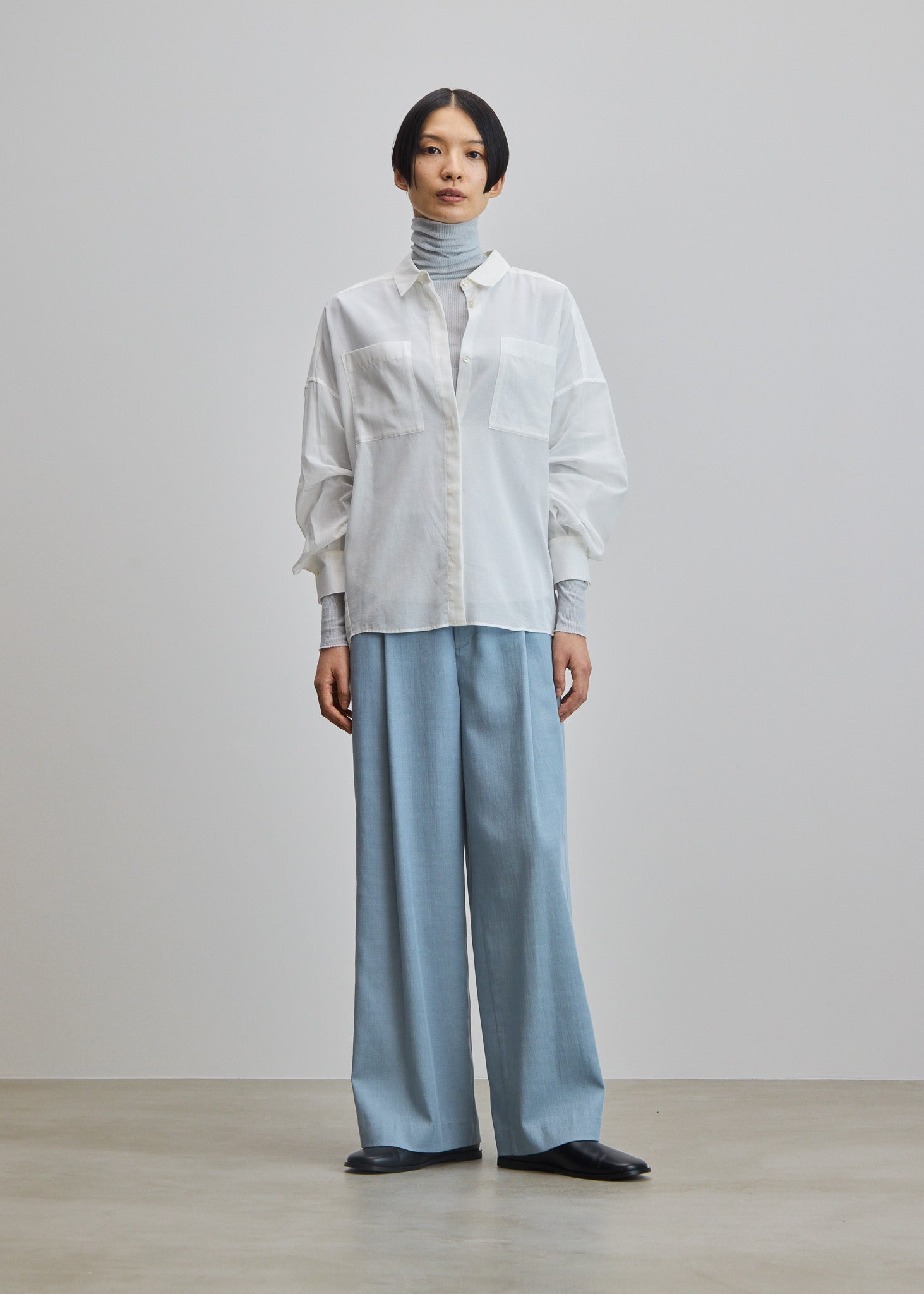 モデル:170cm サイズ:L