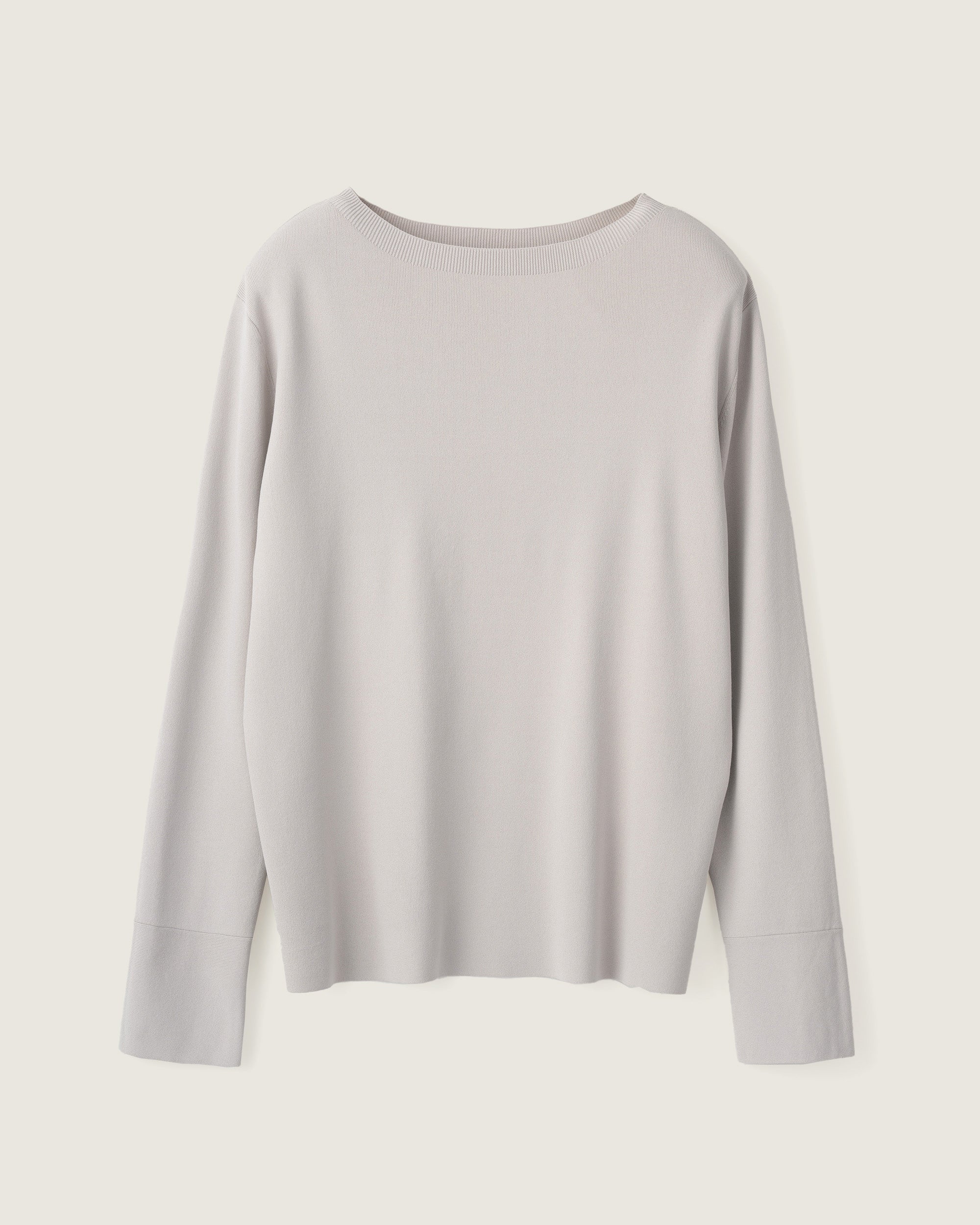 クルーネックニットプルオーバー