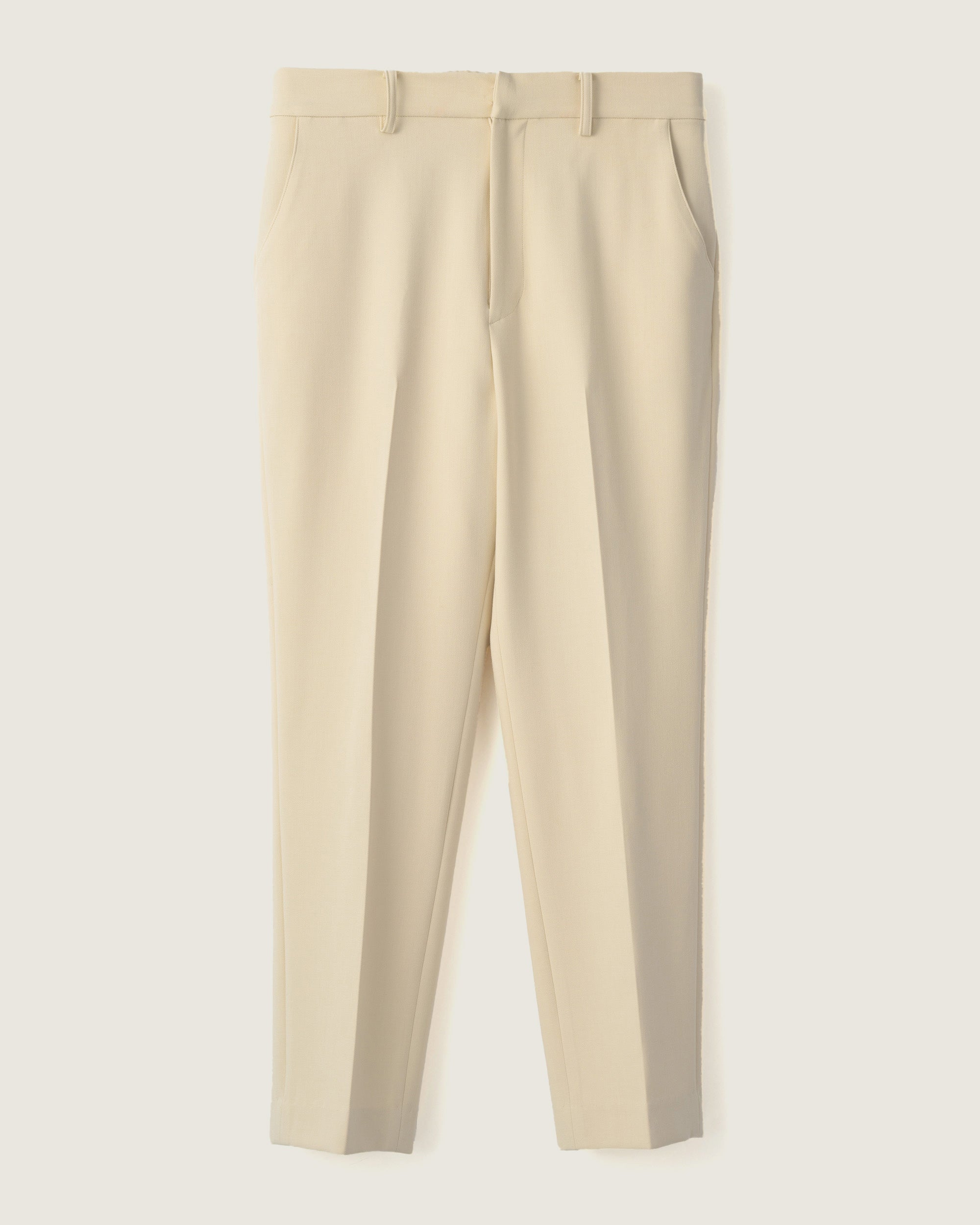 ウールライクセンタープレスパンツ