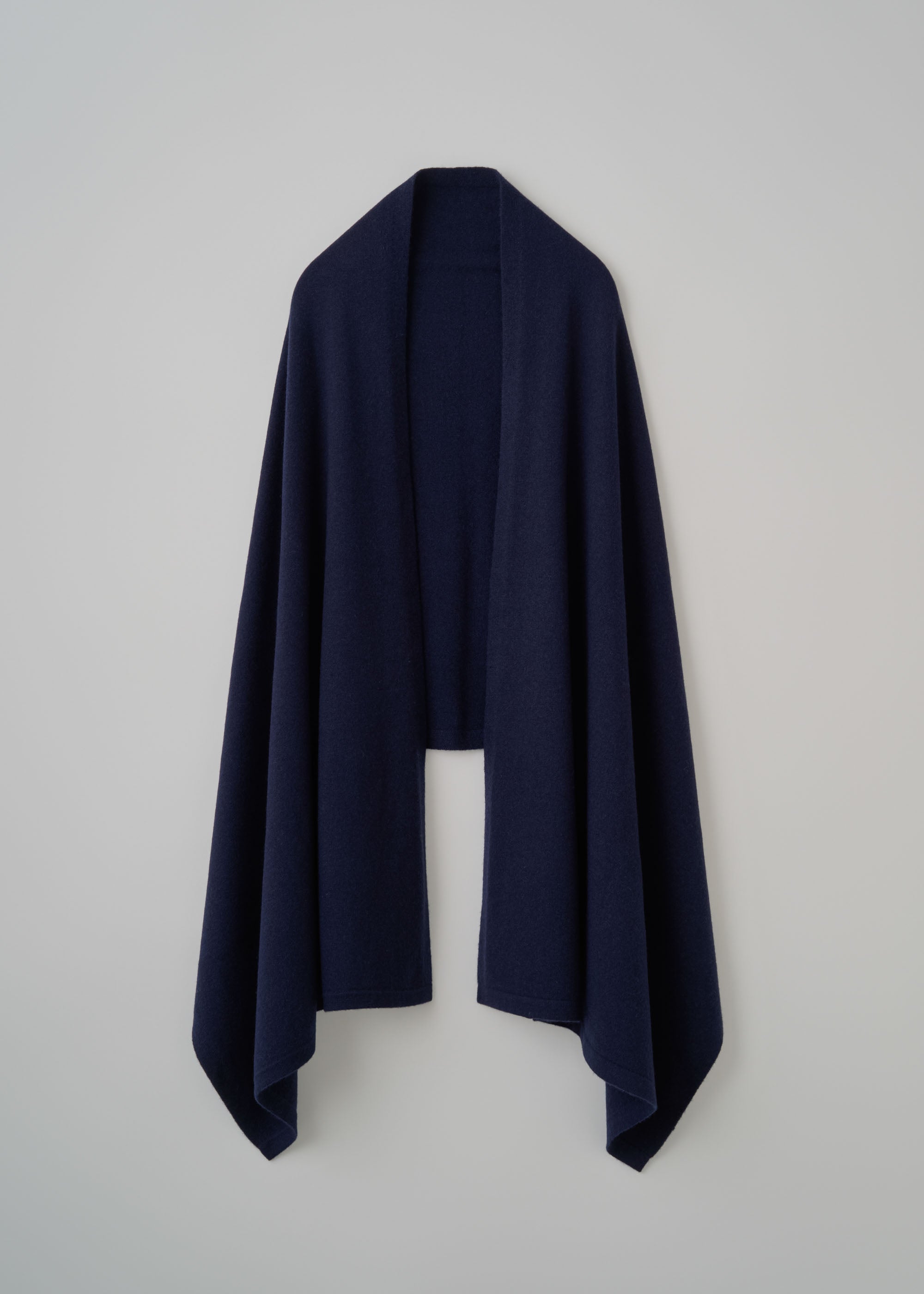 カシミヤ混ニットストール