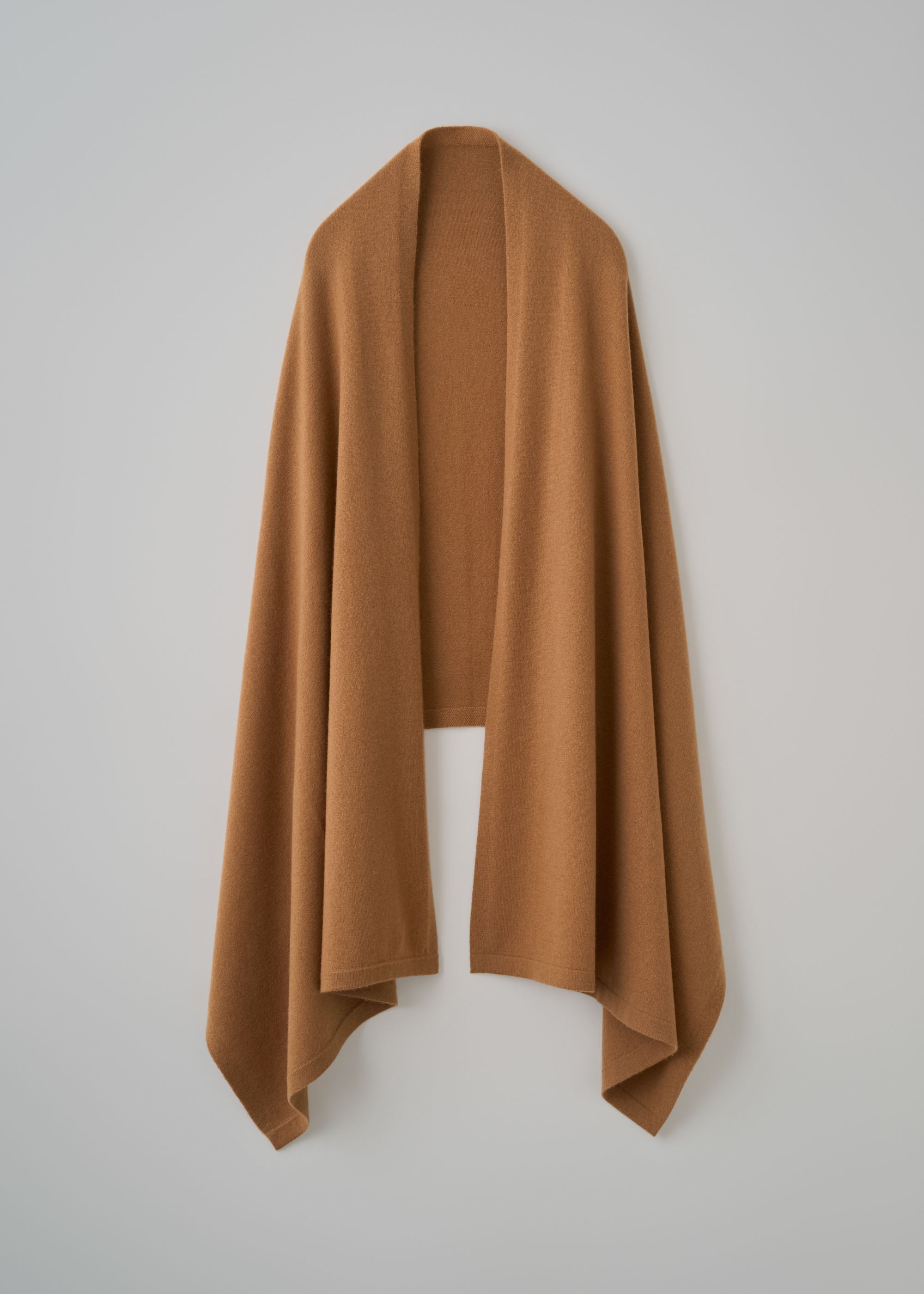 カシミヤ混ニットストール