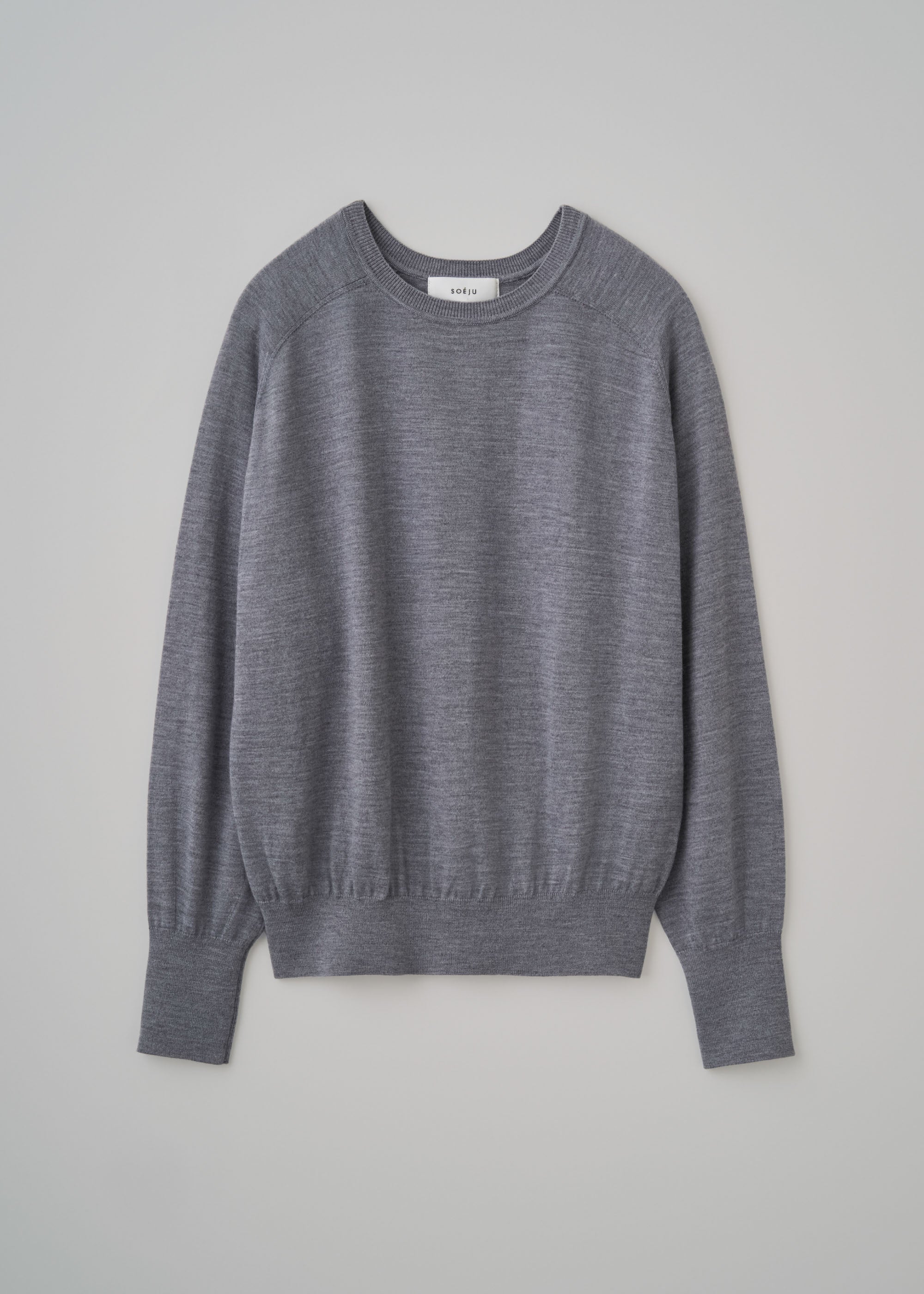 ウールハイゲージドルマンスリーブプルオーバー