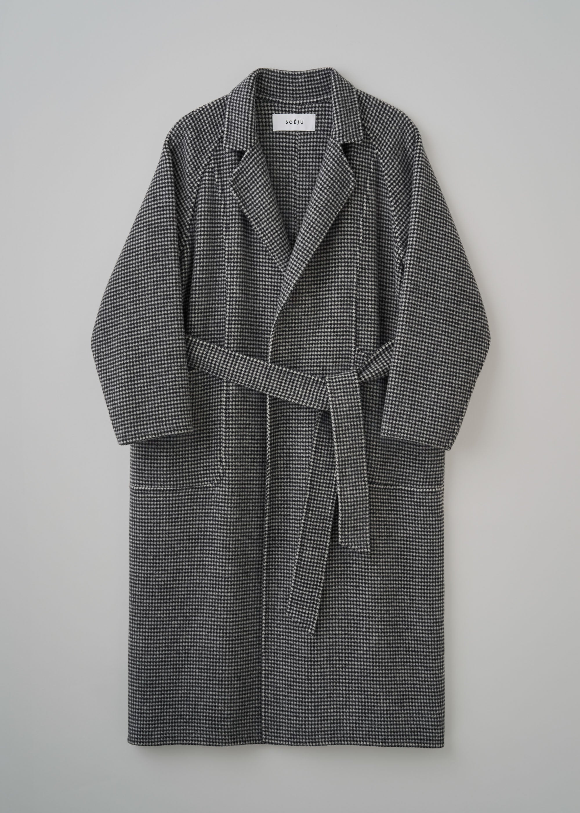 ウールリバーローブコート