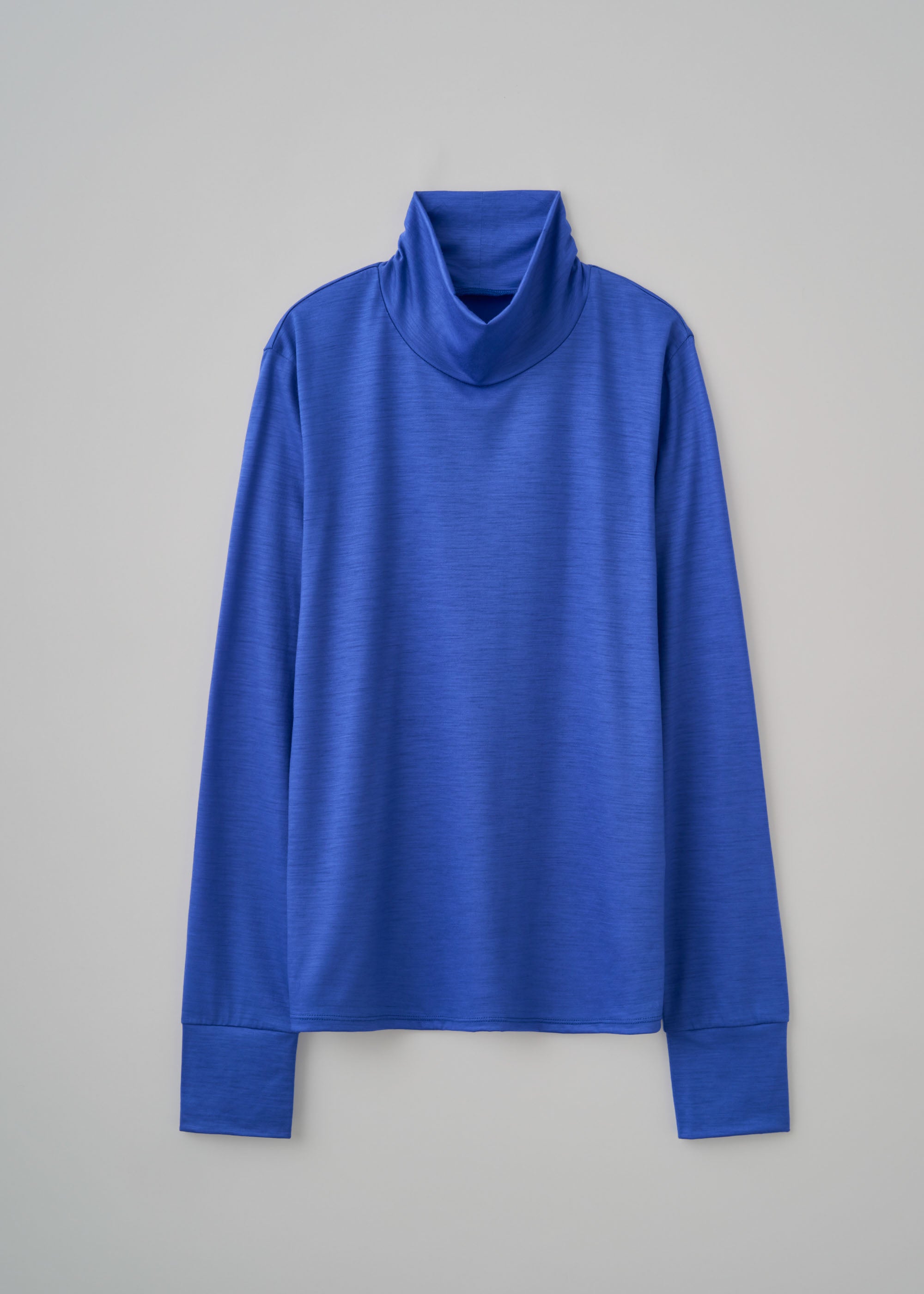 クリアウールタートルネックカットソー