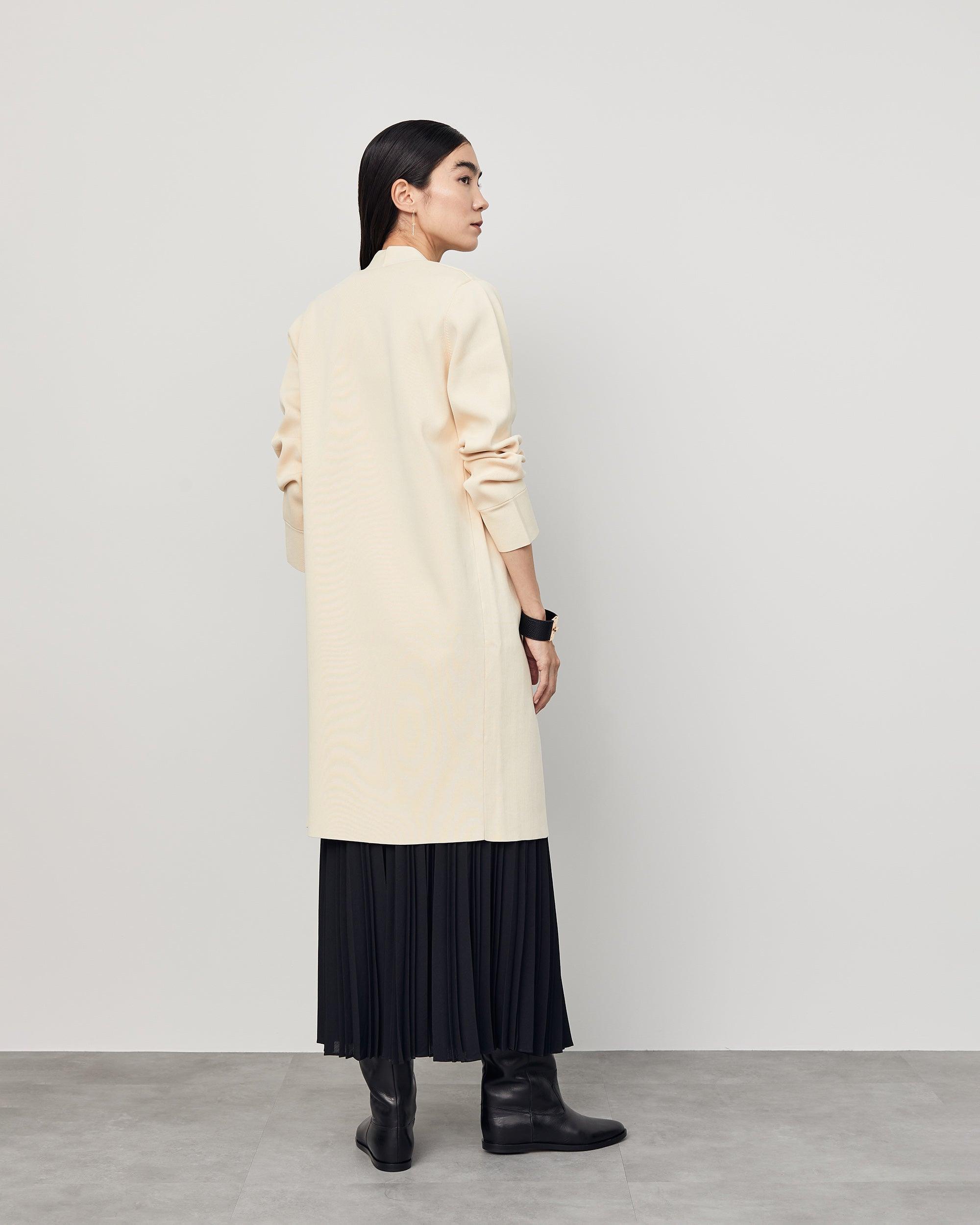 ロングニットジャケット