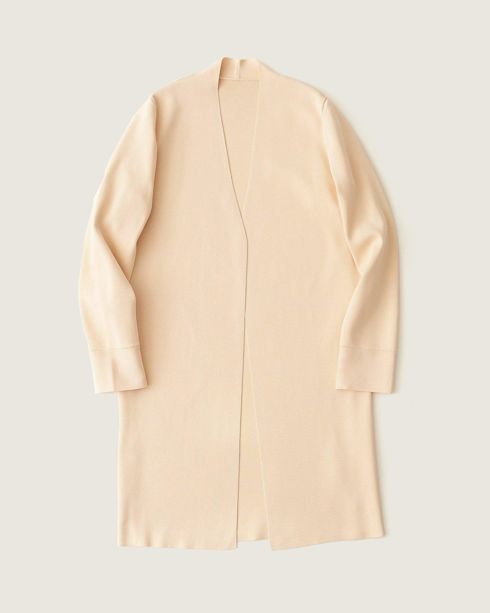 ロングニットジャケット