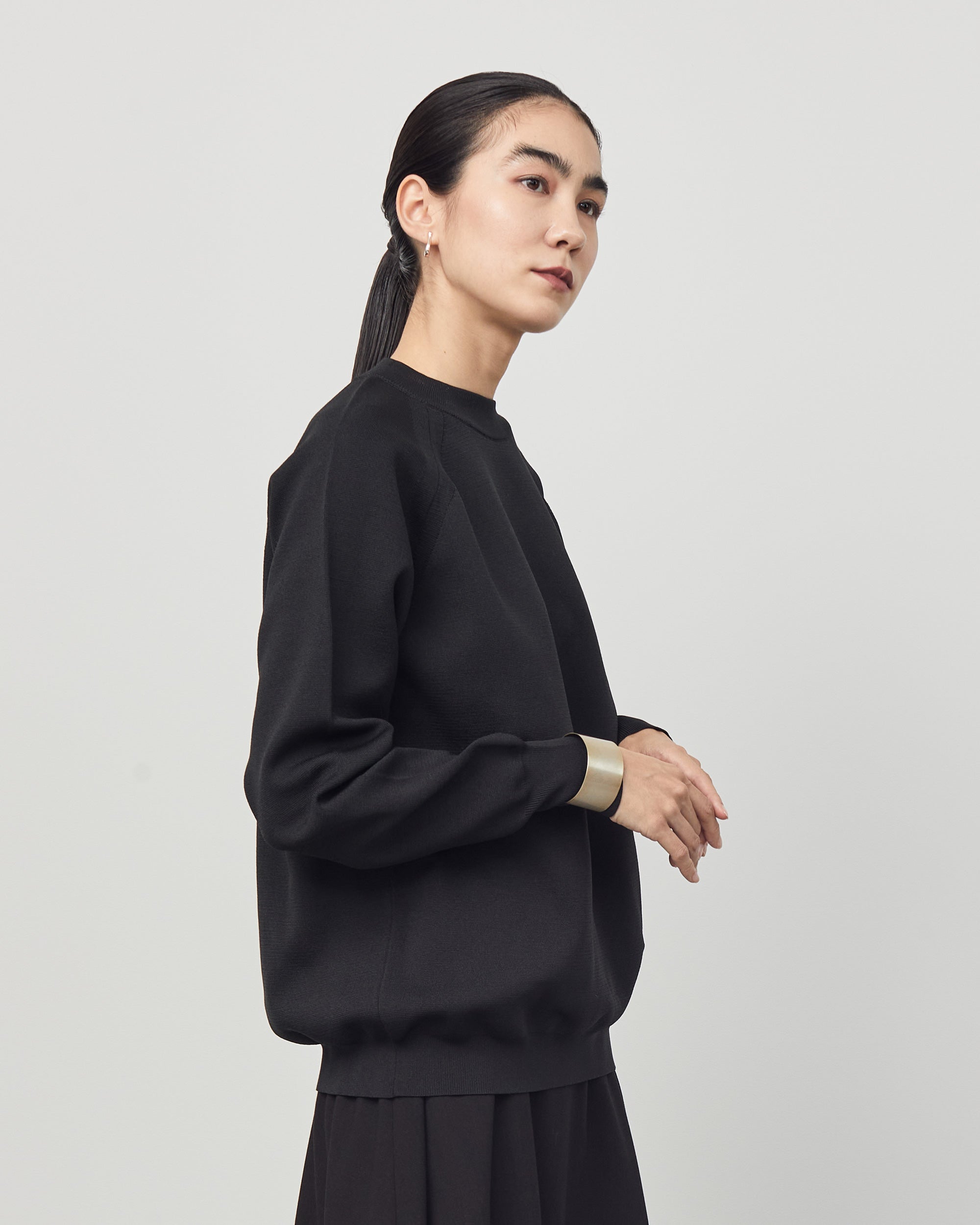 ミラノリブニットプルオーバー