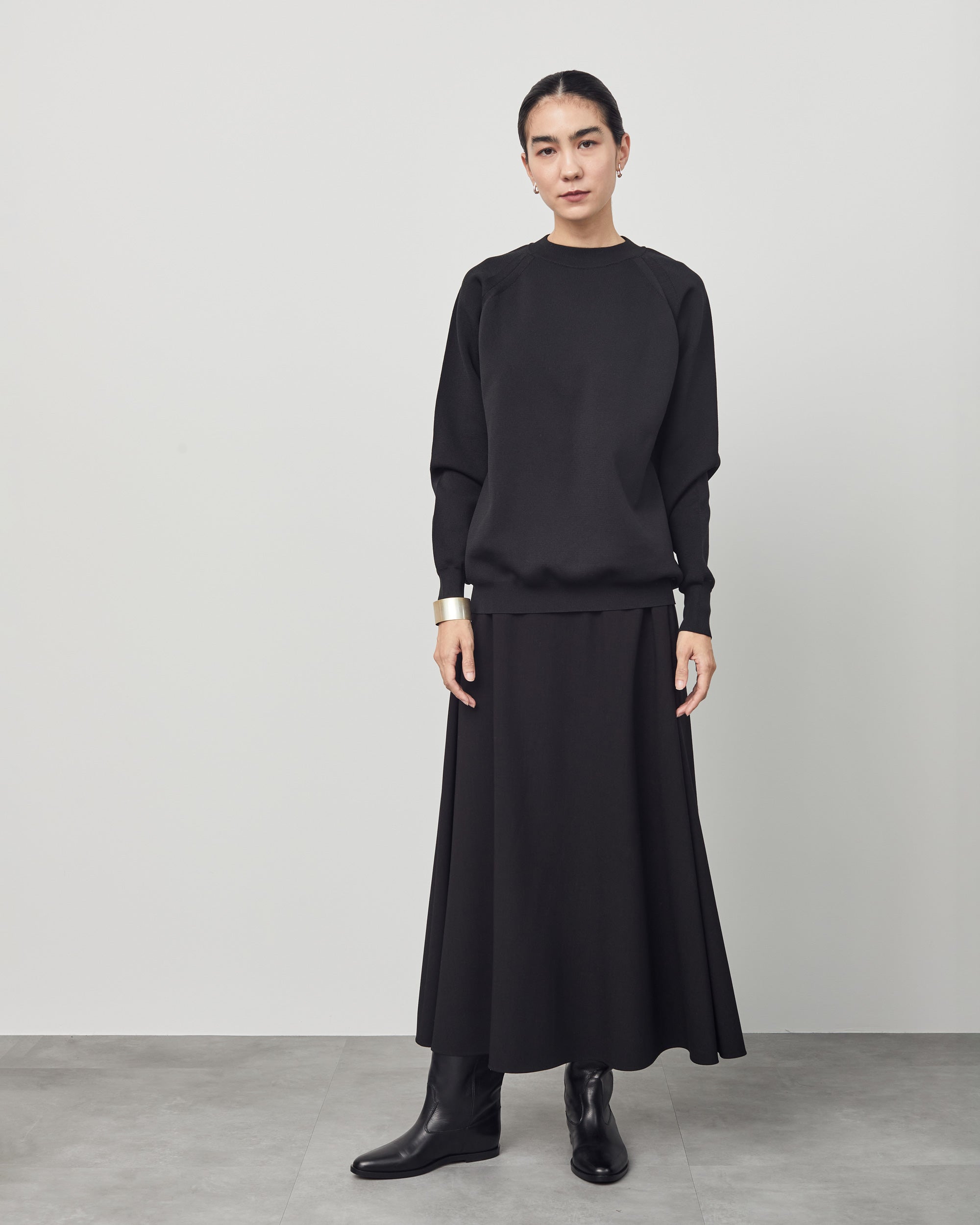 ミラノリブニットプルオーバー