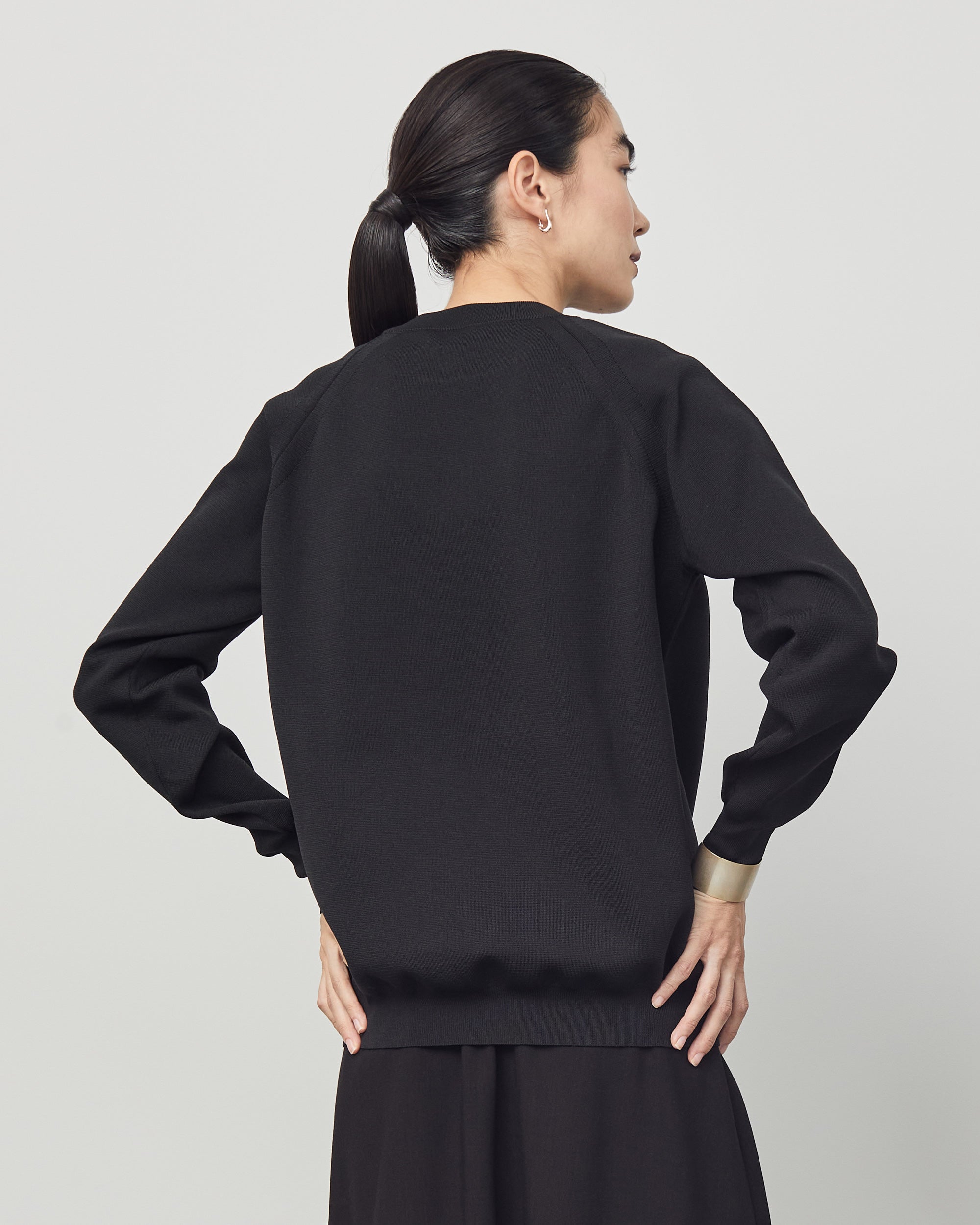 ミラノリブニットプルオーバー