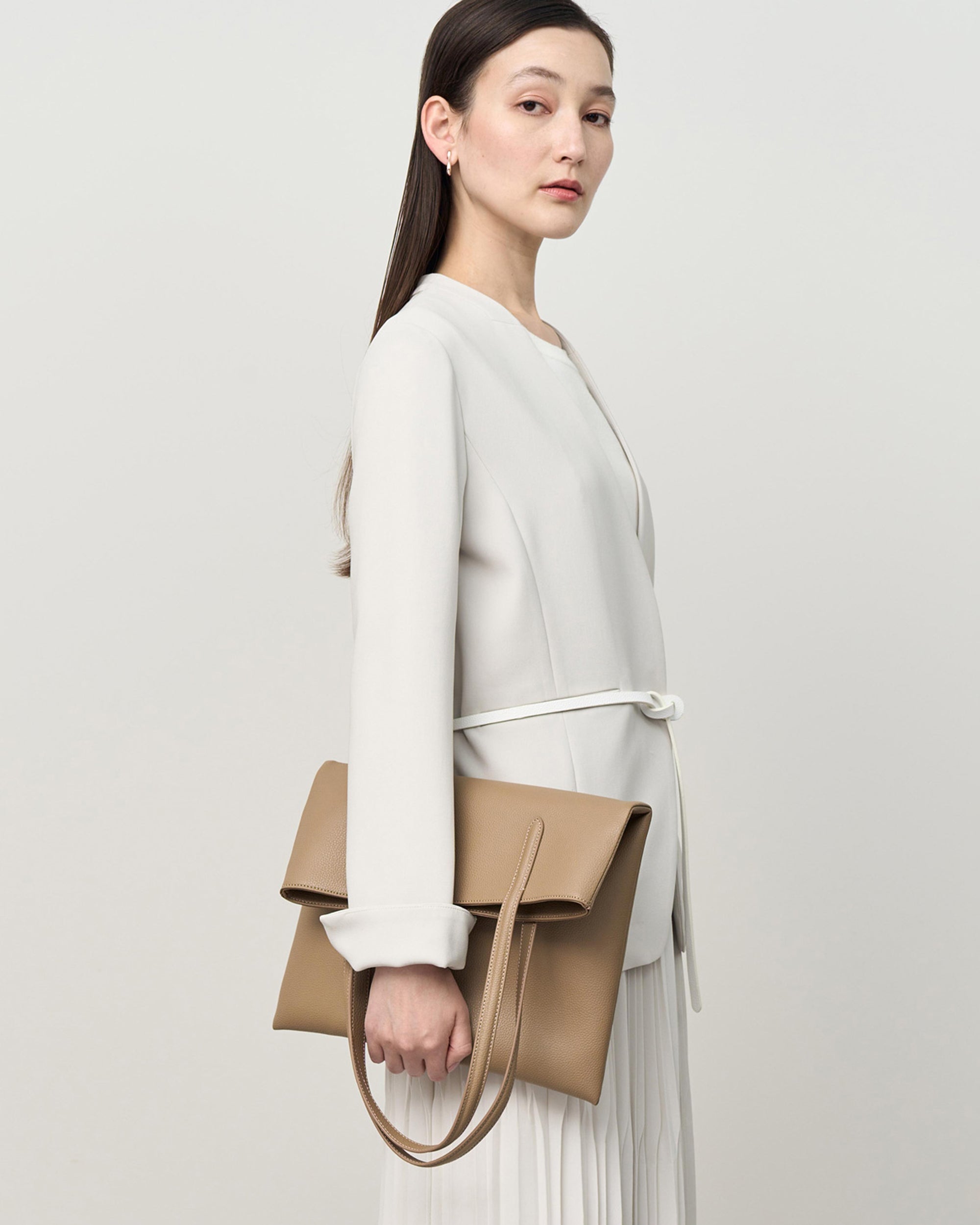 ヴィーガンレザレットトートバッグ