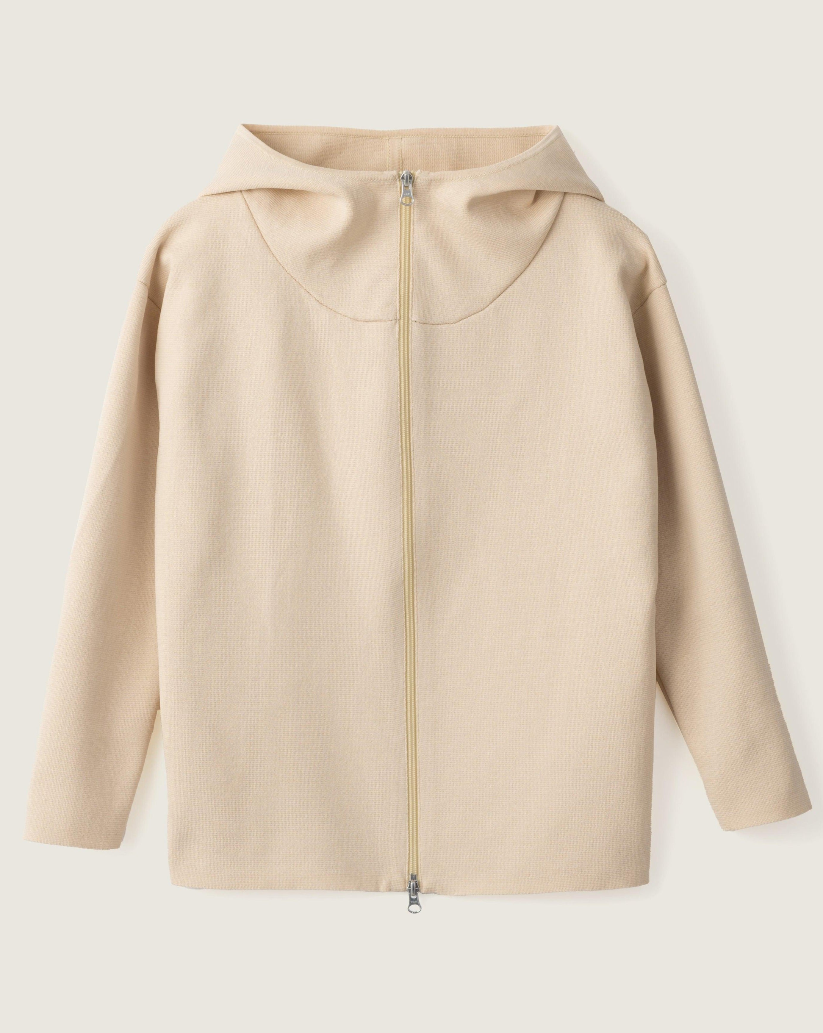 ミラノリブニットパーカー