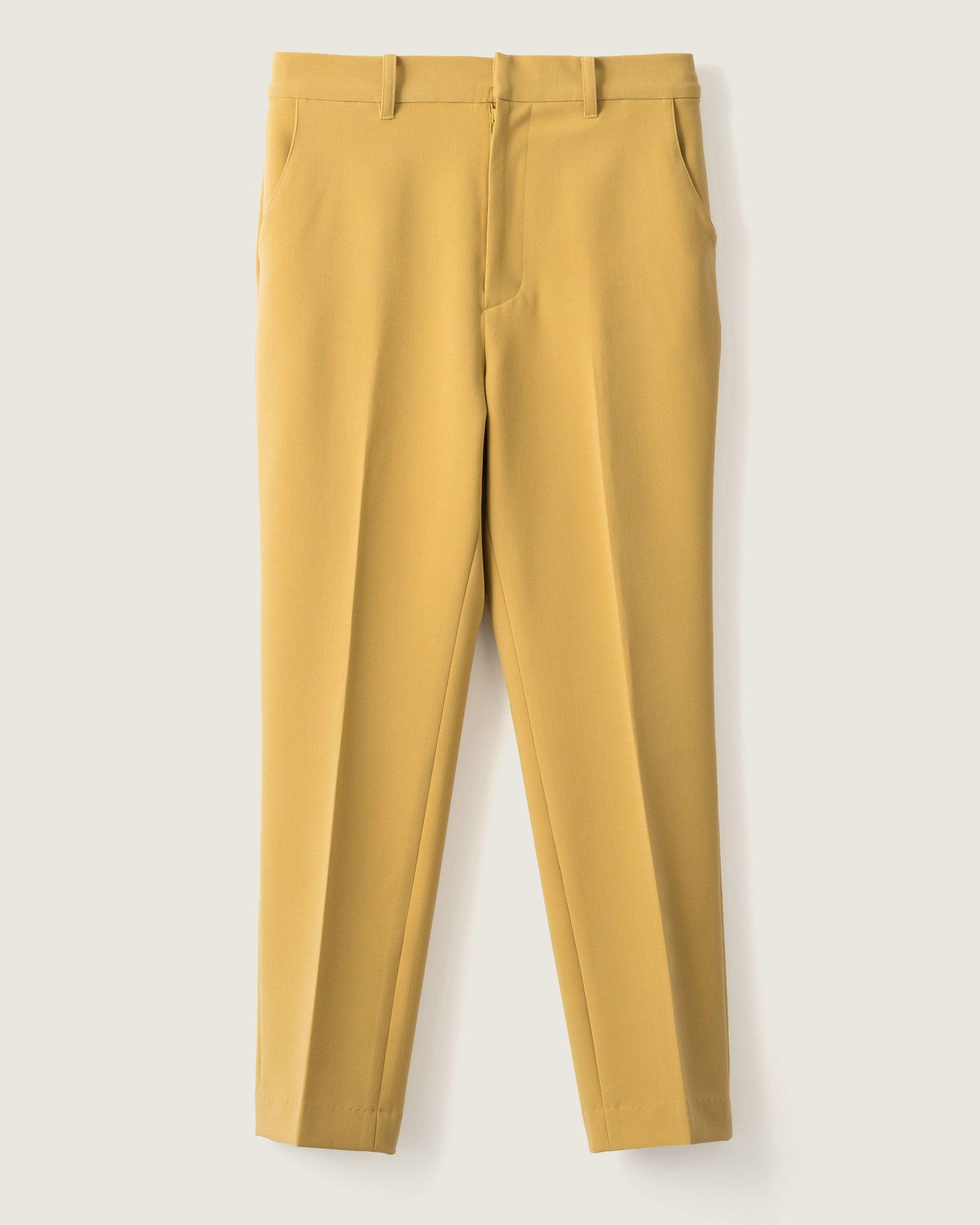 ウールライクセンタープレスパンツ