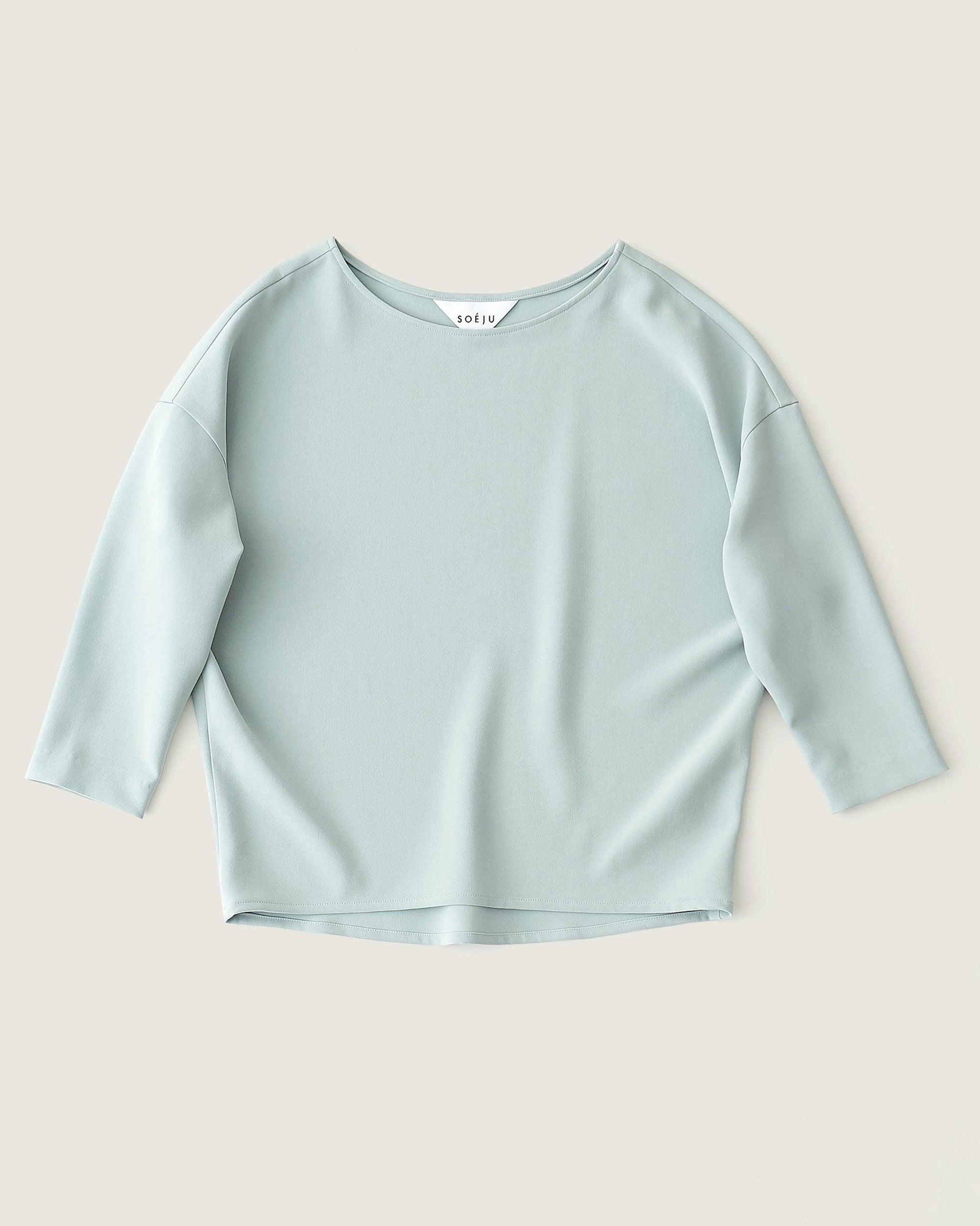 コクーンブラウス8分袖