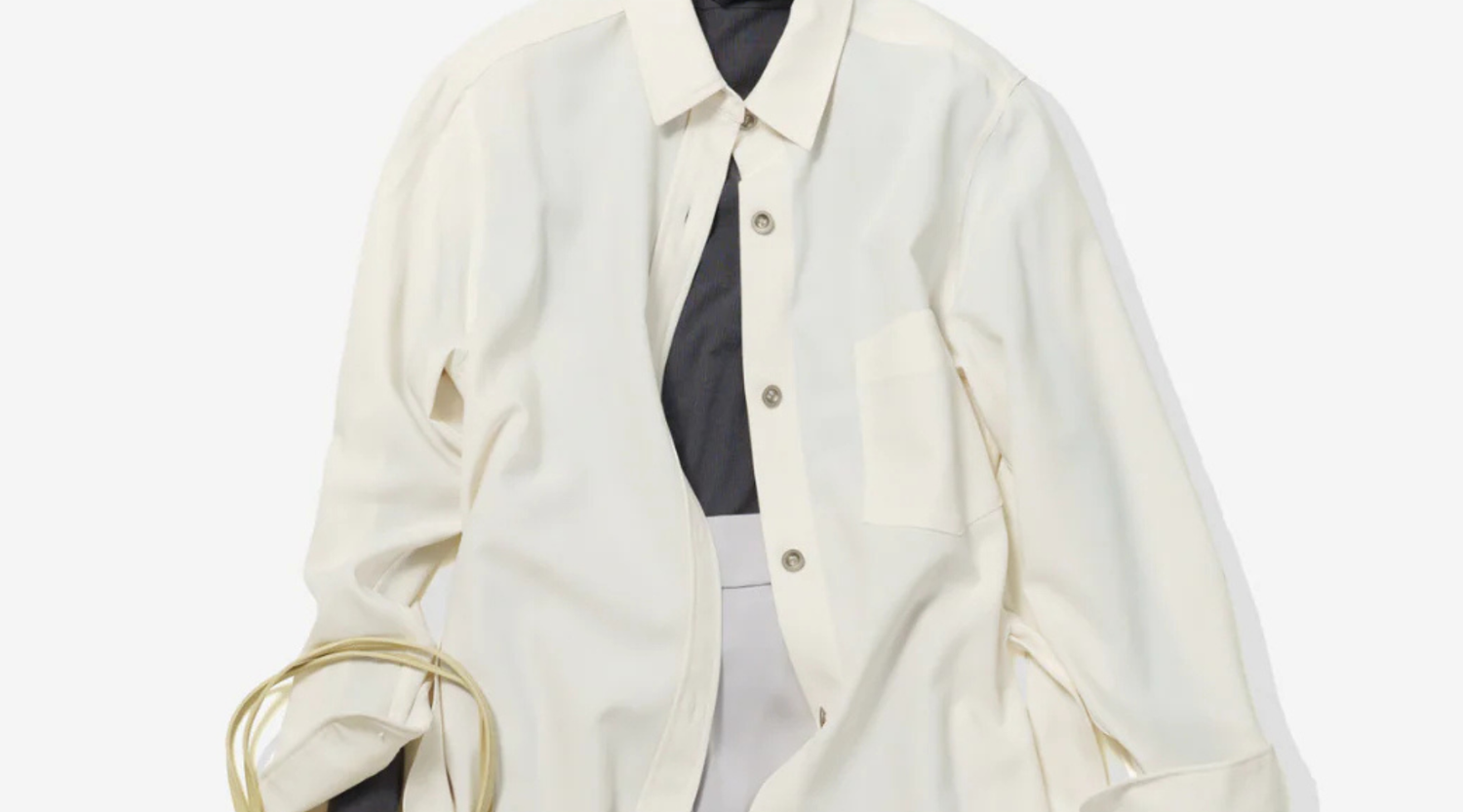 スイッチシーズンに着回したい、前開きワンピースのスタイリングアイディア