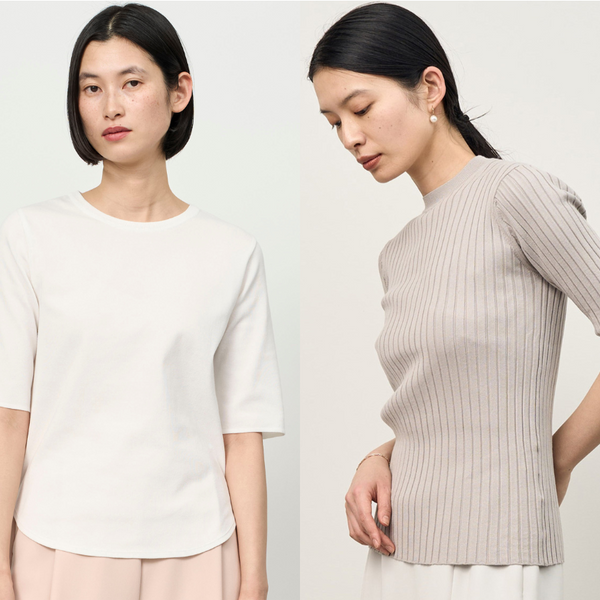 五分袖 トップス 5sleeve_600x600_crop_center.