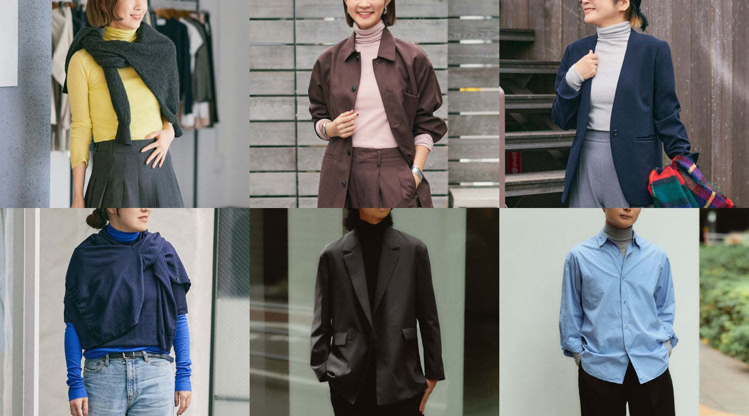 今年はどんな気分？カシミヤ混タートルネックカットソーSNAP6選